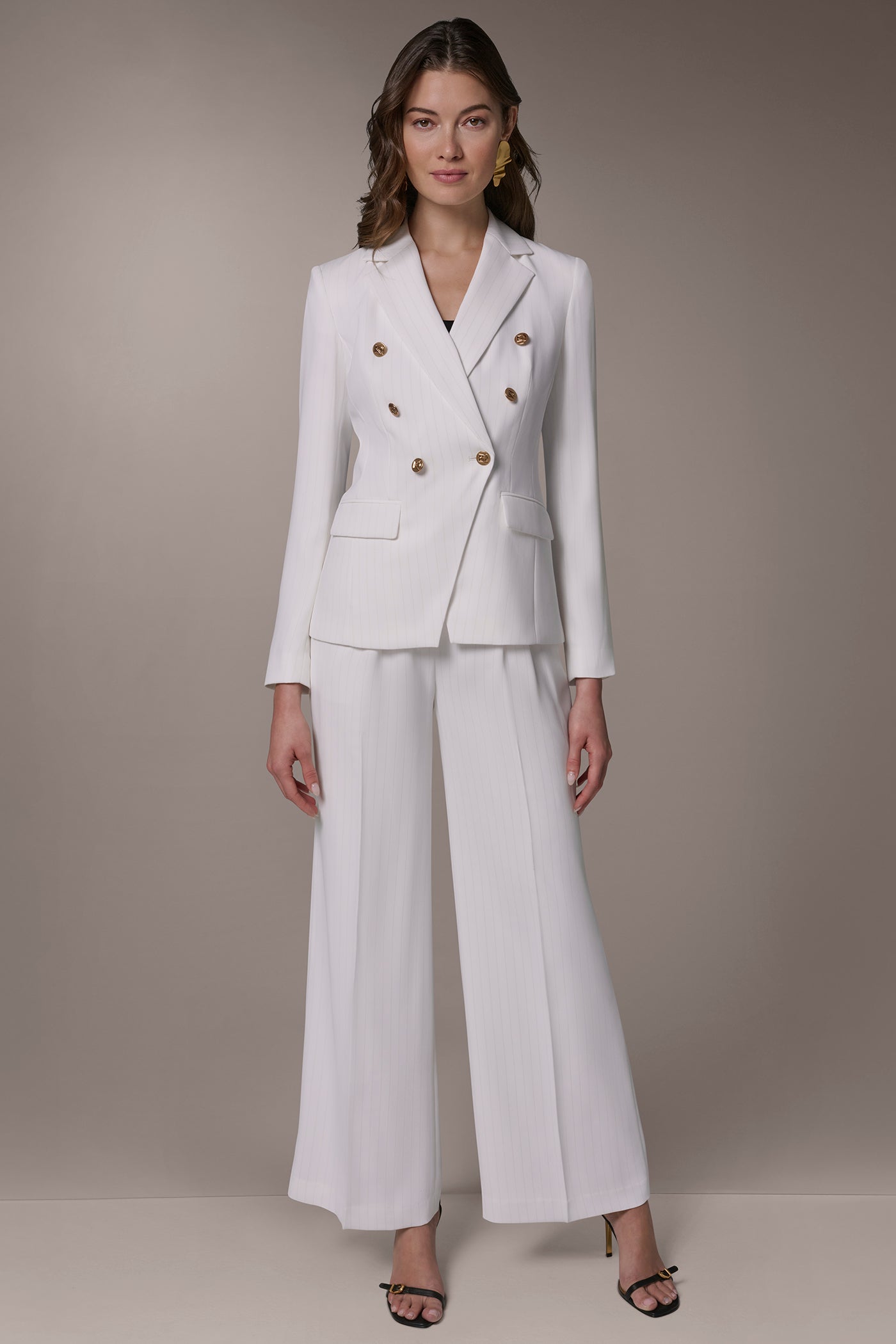 DOUBLE BREASTED PINSTRIPE SUIT BLAZER VIEW 5 | New clothing