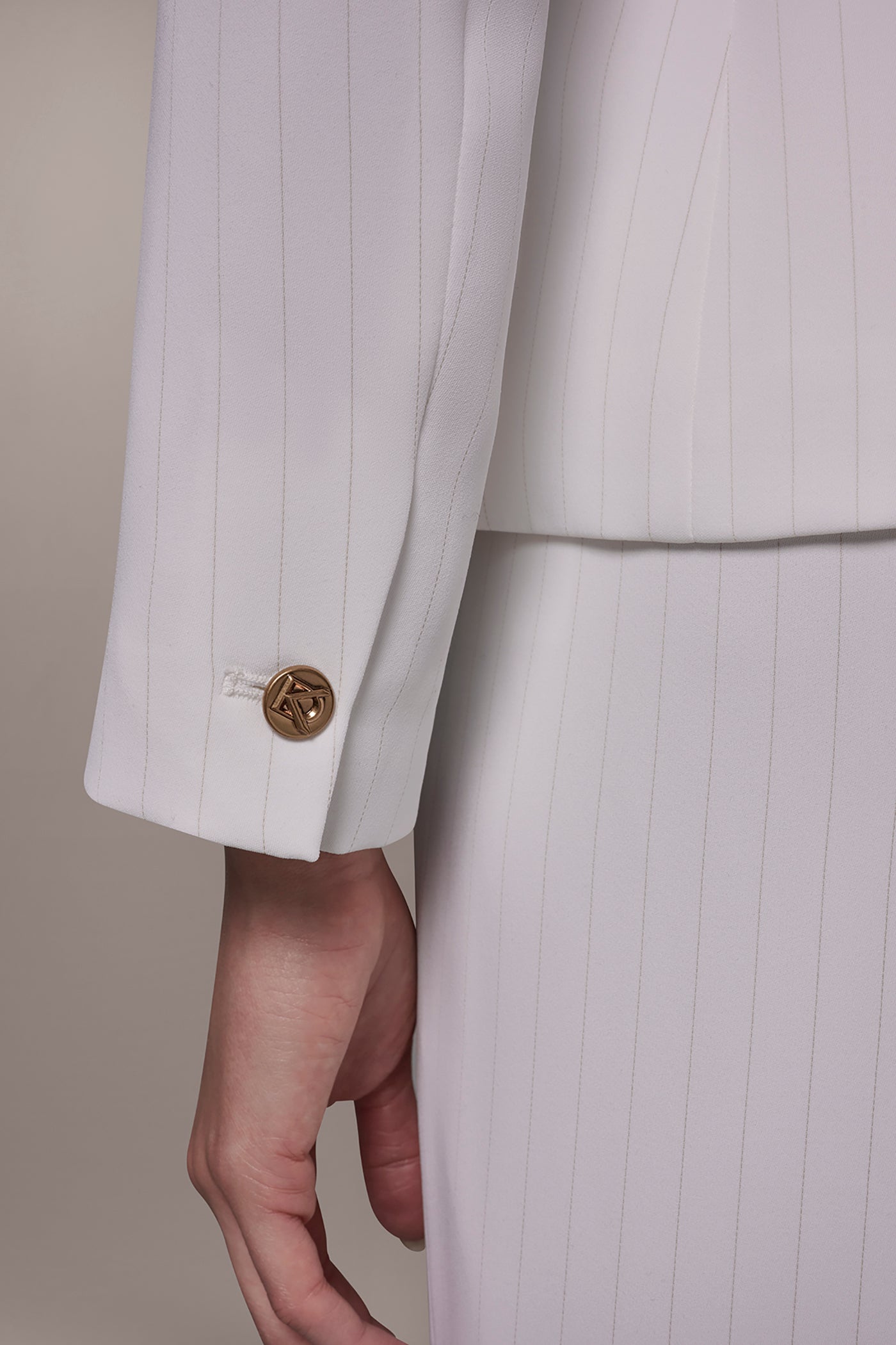 DOUBLE BREASTED PINSTRIPE SUIT BLAZER VIEW 6 | New clothing