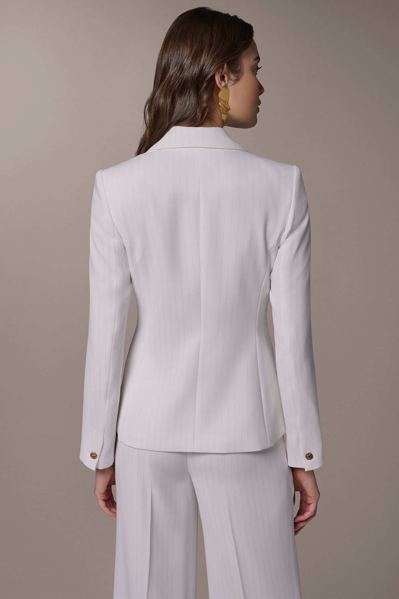 DOUBLE BREASTED PINSTRIPE SUIT BLAZER | View 2 | New clothing