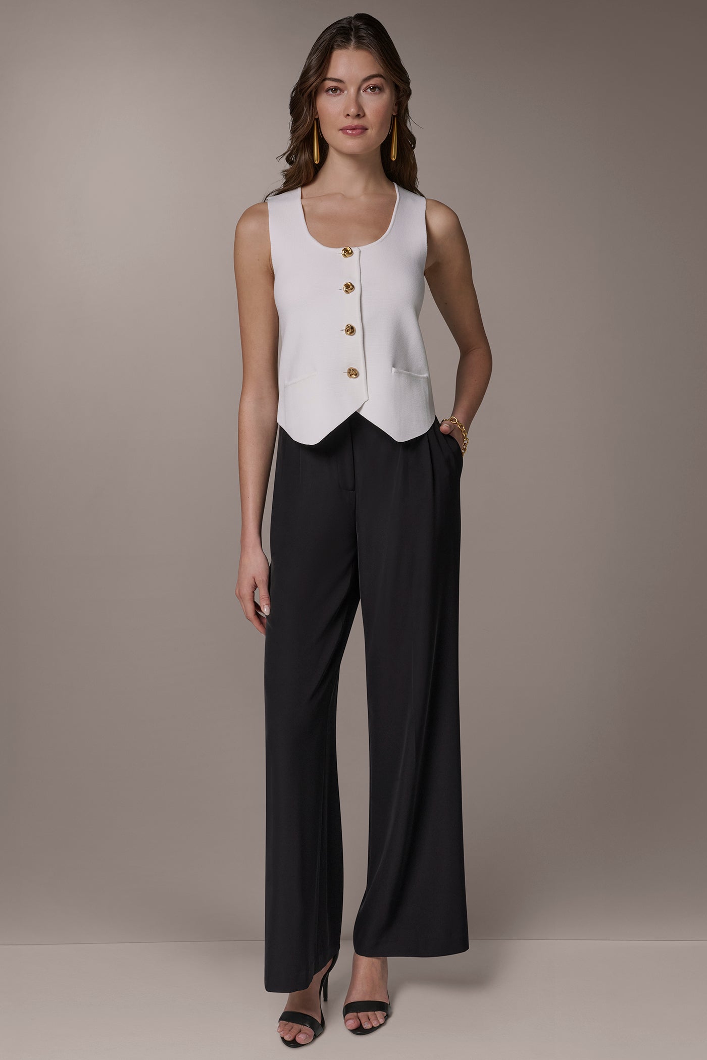 CROPPED SWEATER SUIT VEST VIEW 7 | New Arrivals