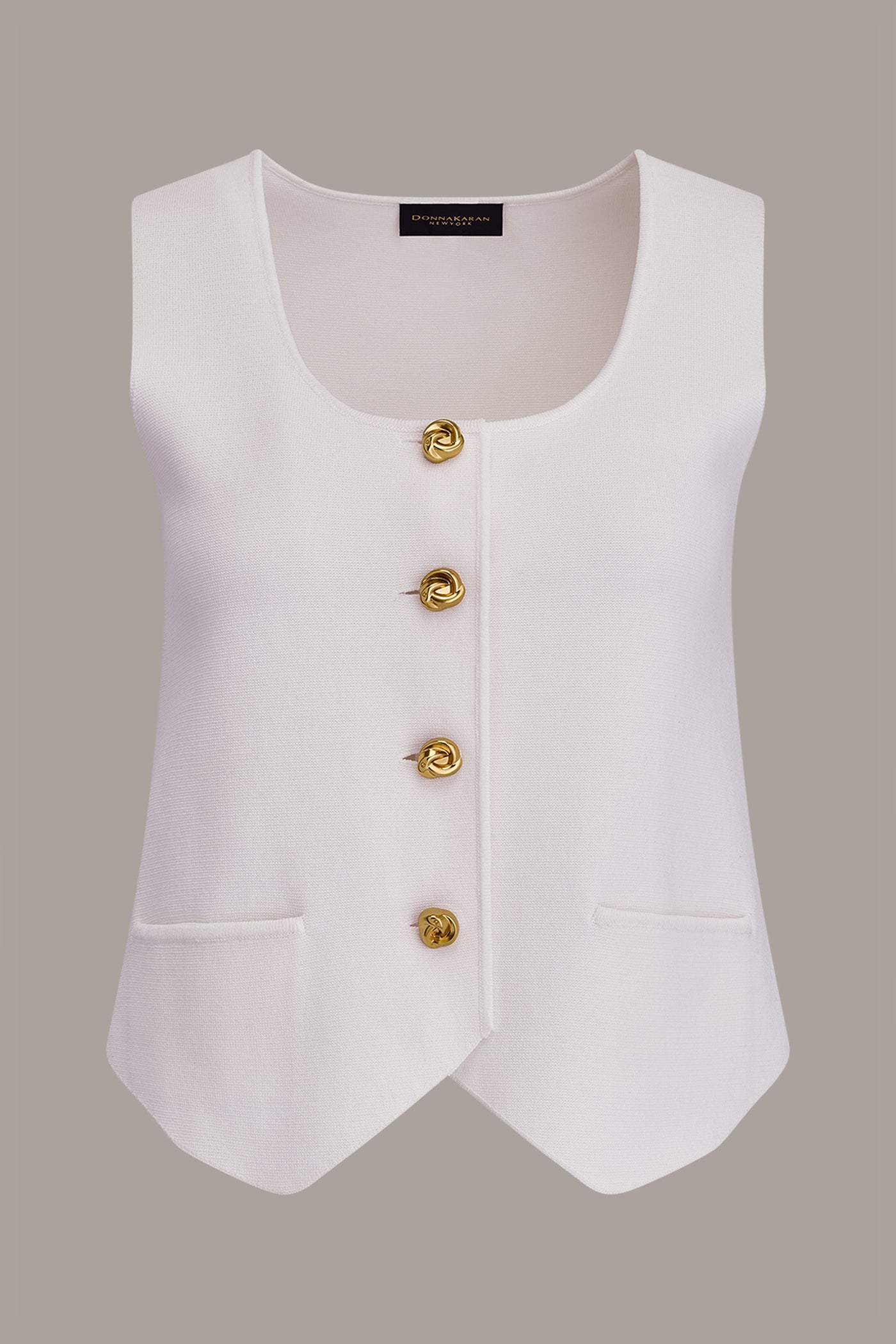 CROPPED SWEATER SUIT VEST VIEW 8 | All Products