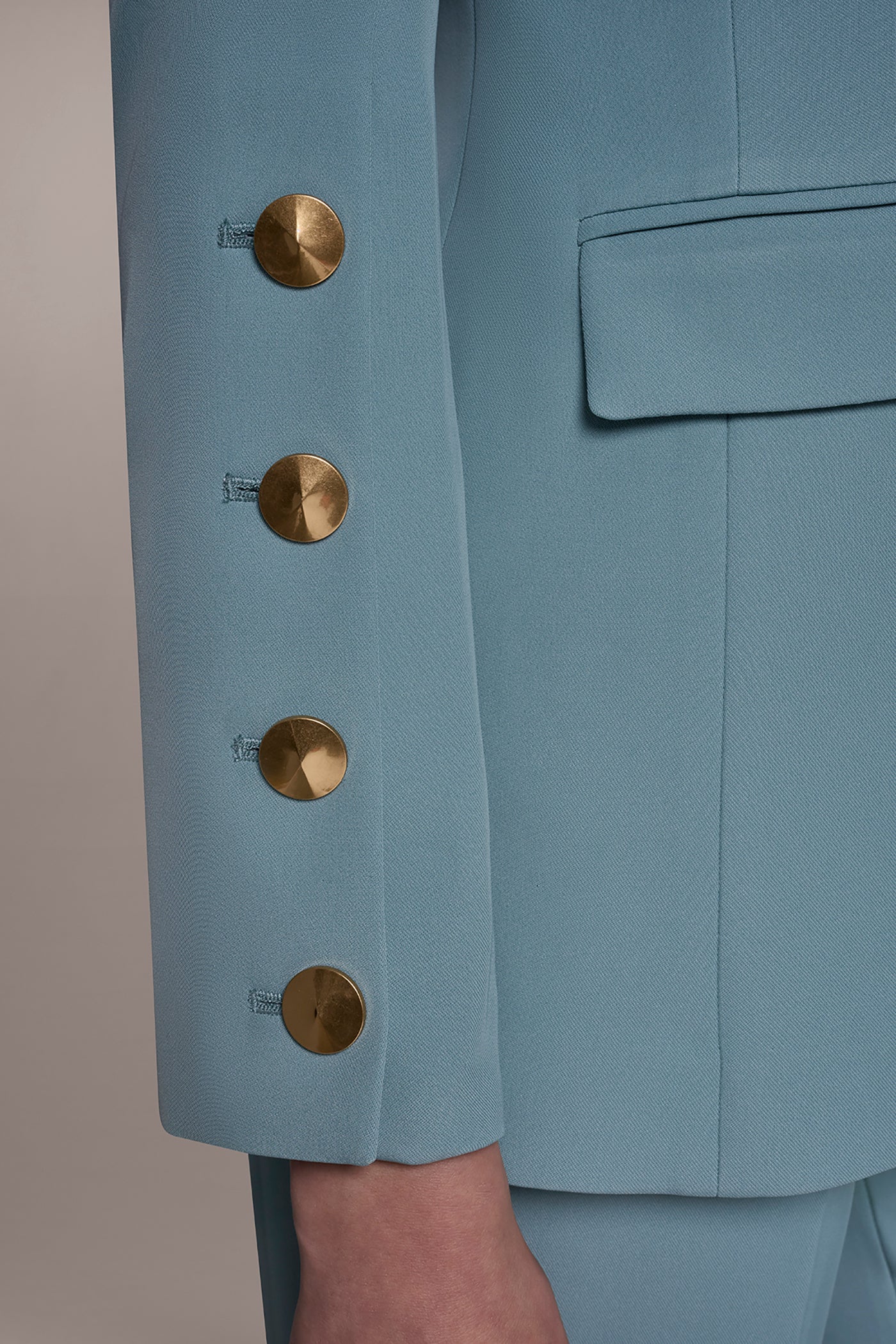 BUTTON SLEEVE SUIT BLAZER VIEW 5 | New Arrivals