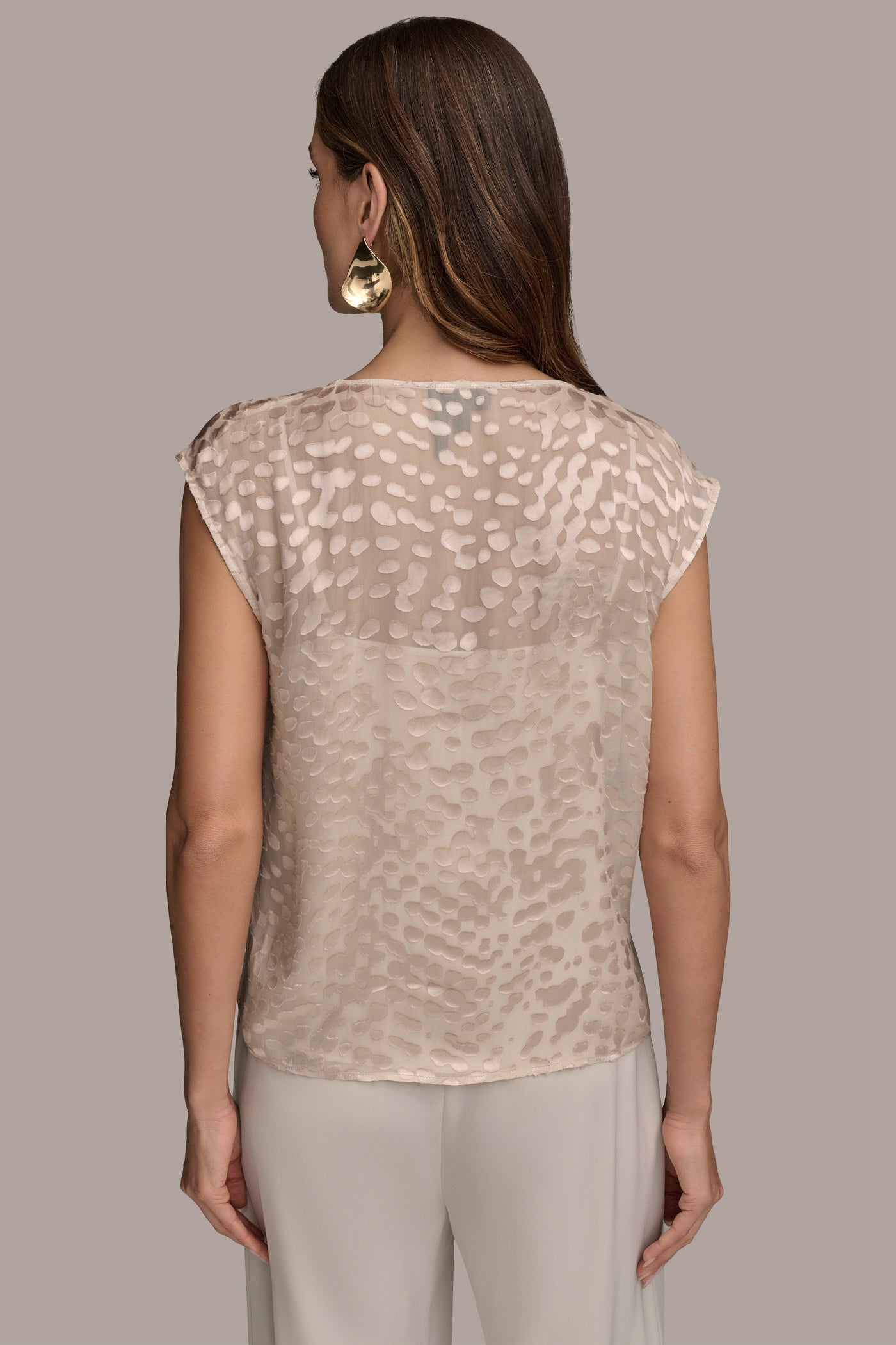 BURNOUT BLOUSE | View 2 | Tops