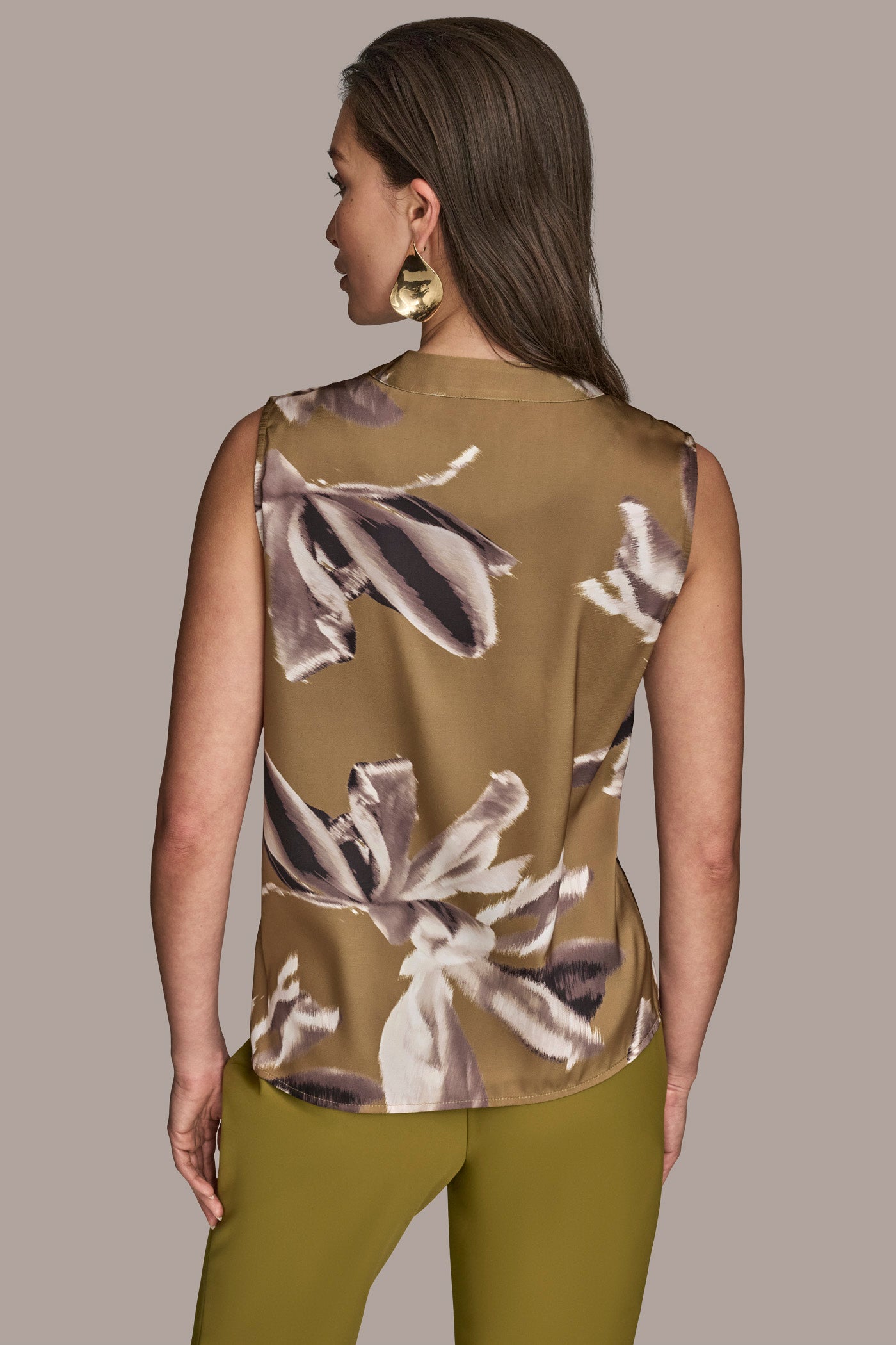 BUTTON-EMBELLISHED SHOULDER TOP | View 2 | Tops