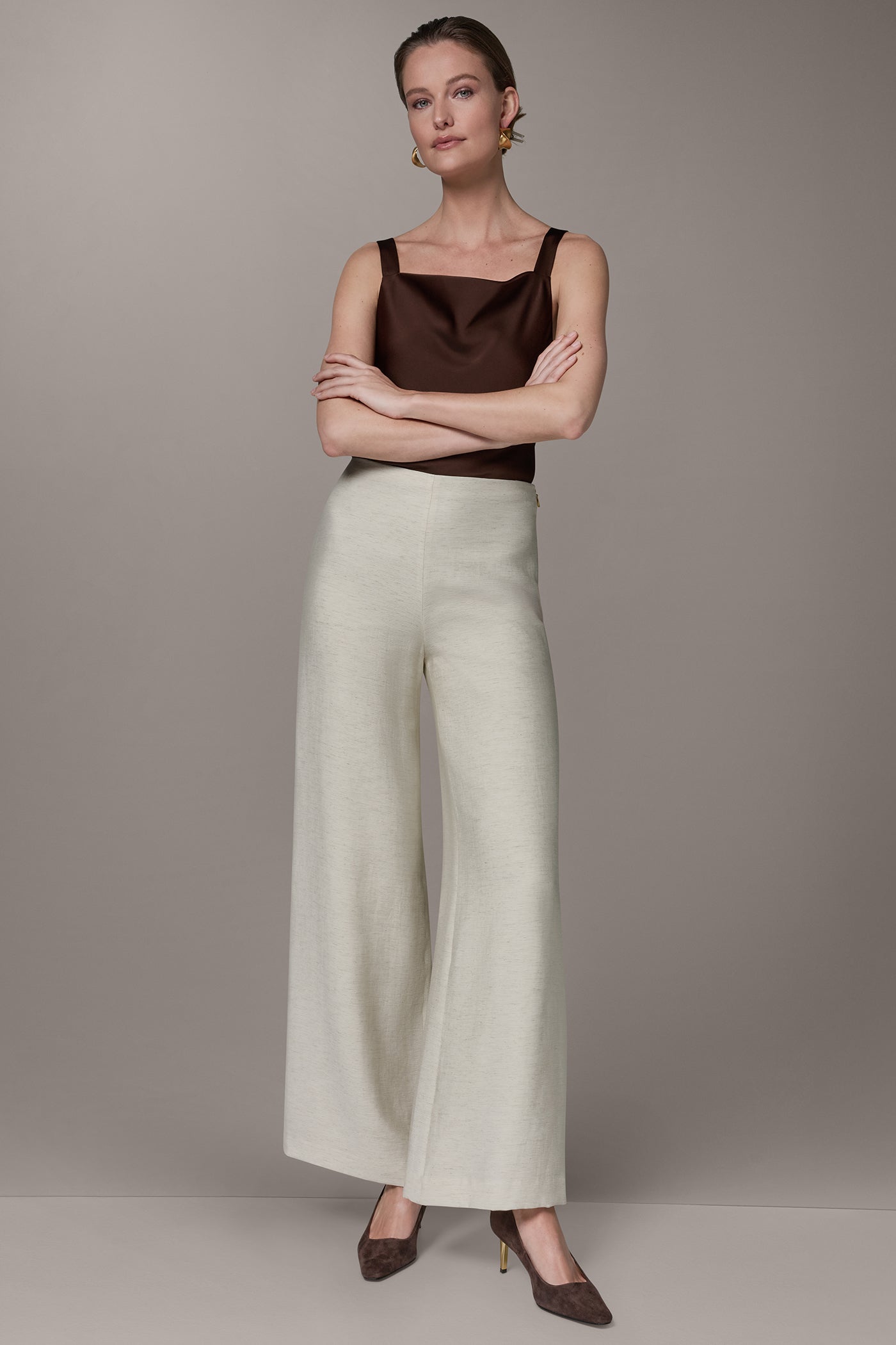 WIDE-LEG SUIT PANT VIEW 6 | Matching Sets