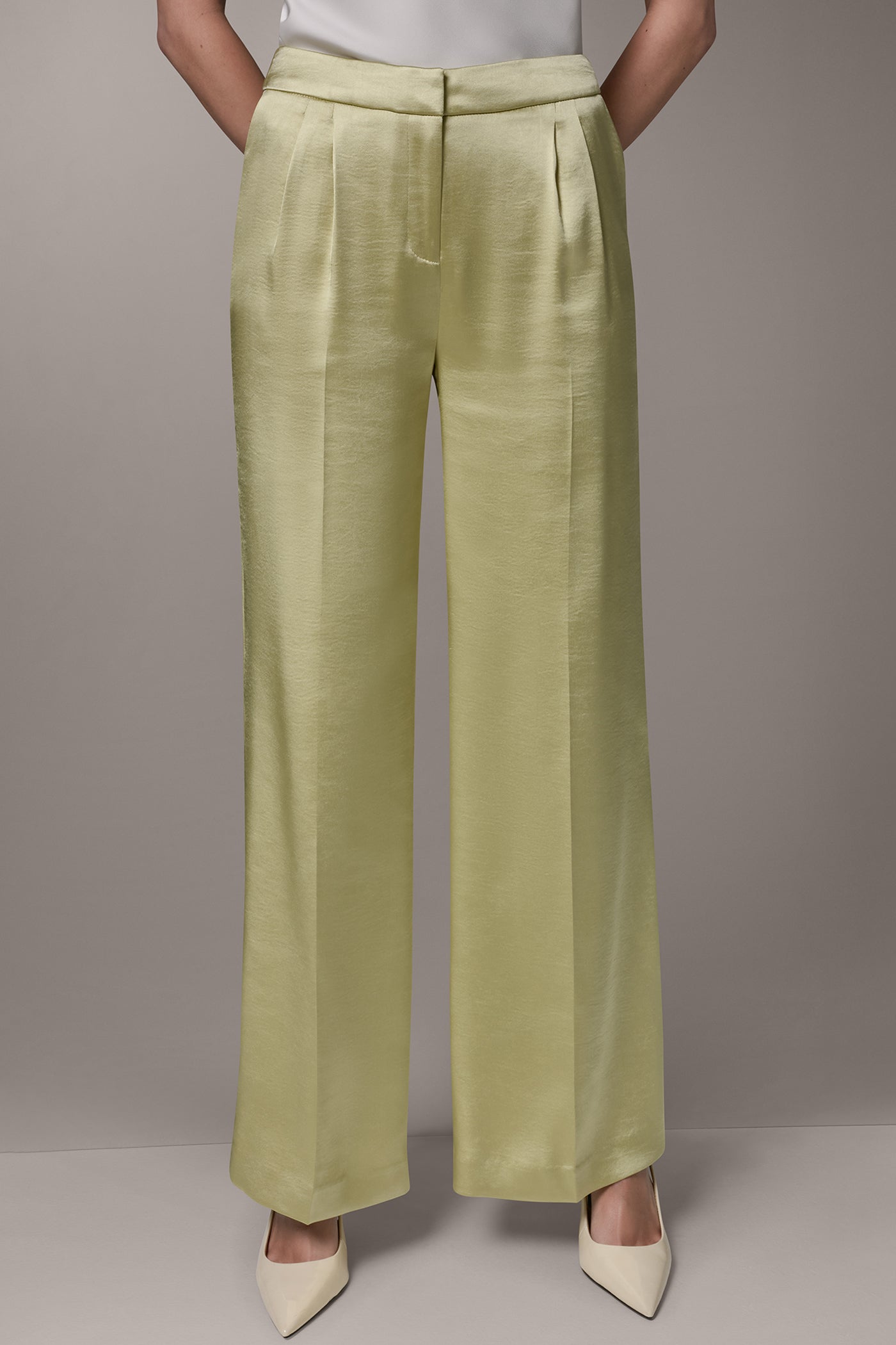 CHARMEUSE WIDE-LEG PANT | View 1 | Pants