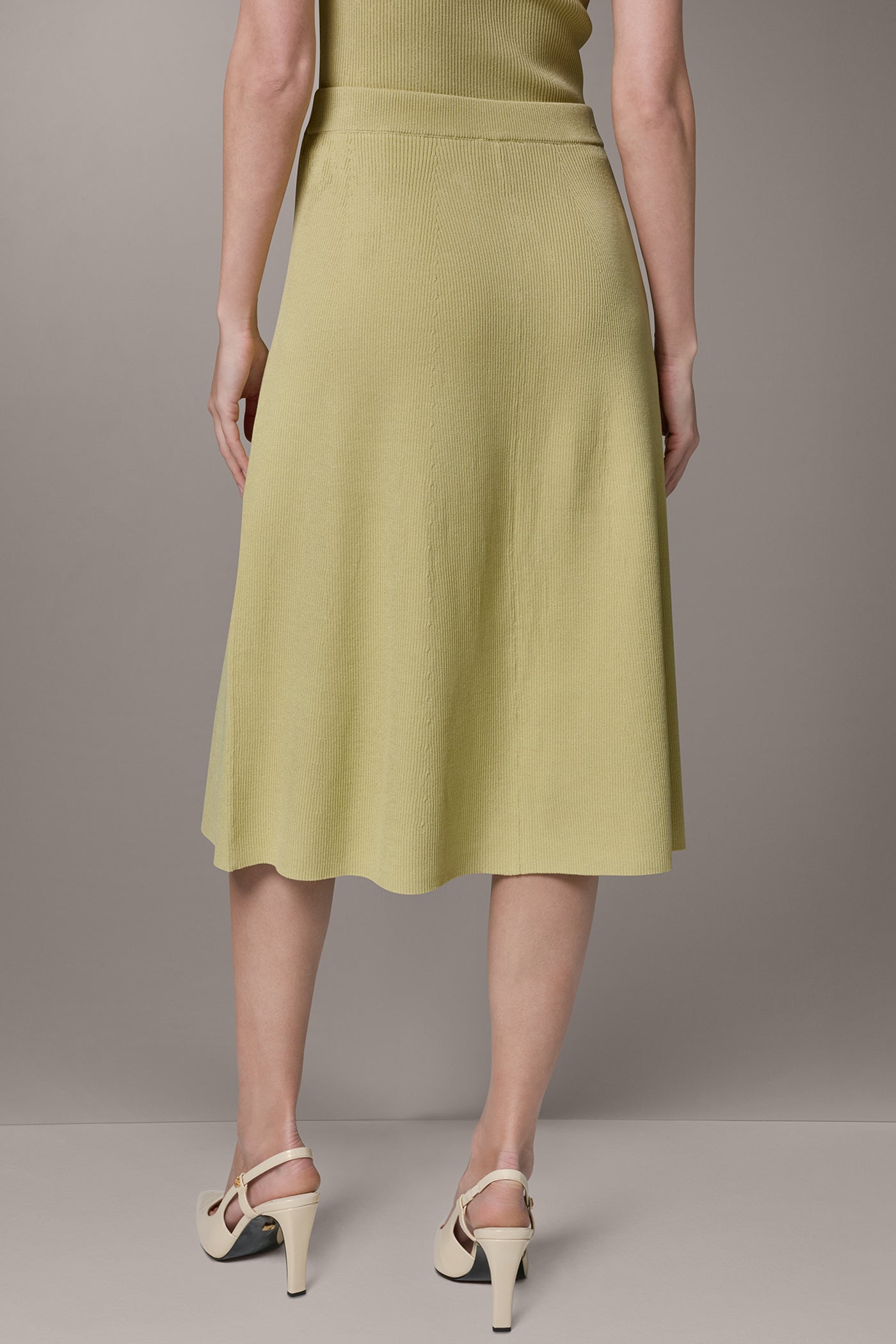 MIDI SWEATER SKIRT (alternate view)