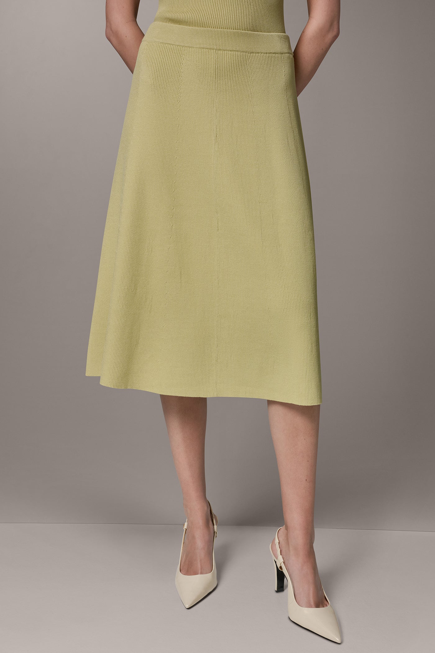 MIDI SWEATER SKIRT