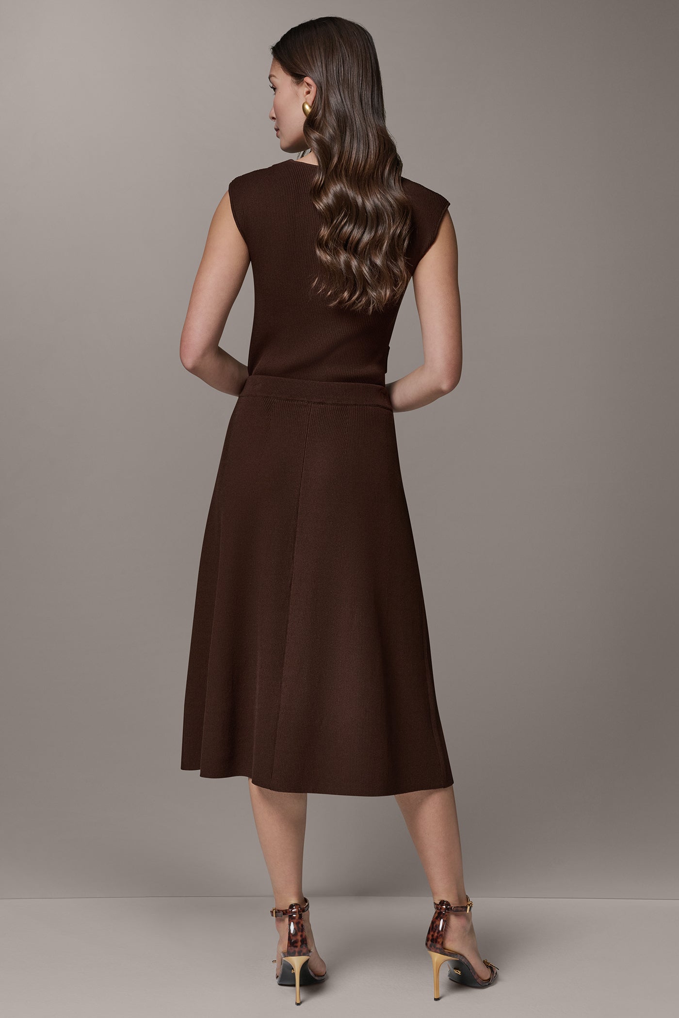 MIDI SWEATER SKIRT VIEW 6