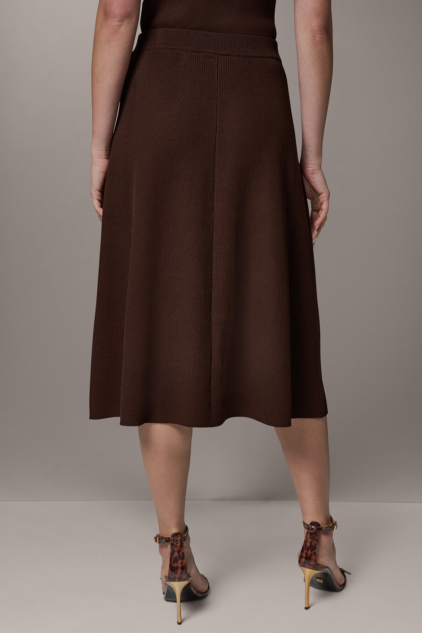 MIDI SWEATER SKIRT VIEW 3