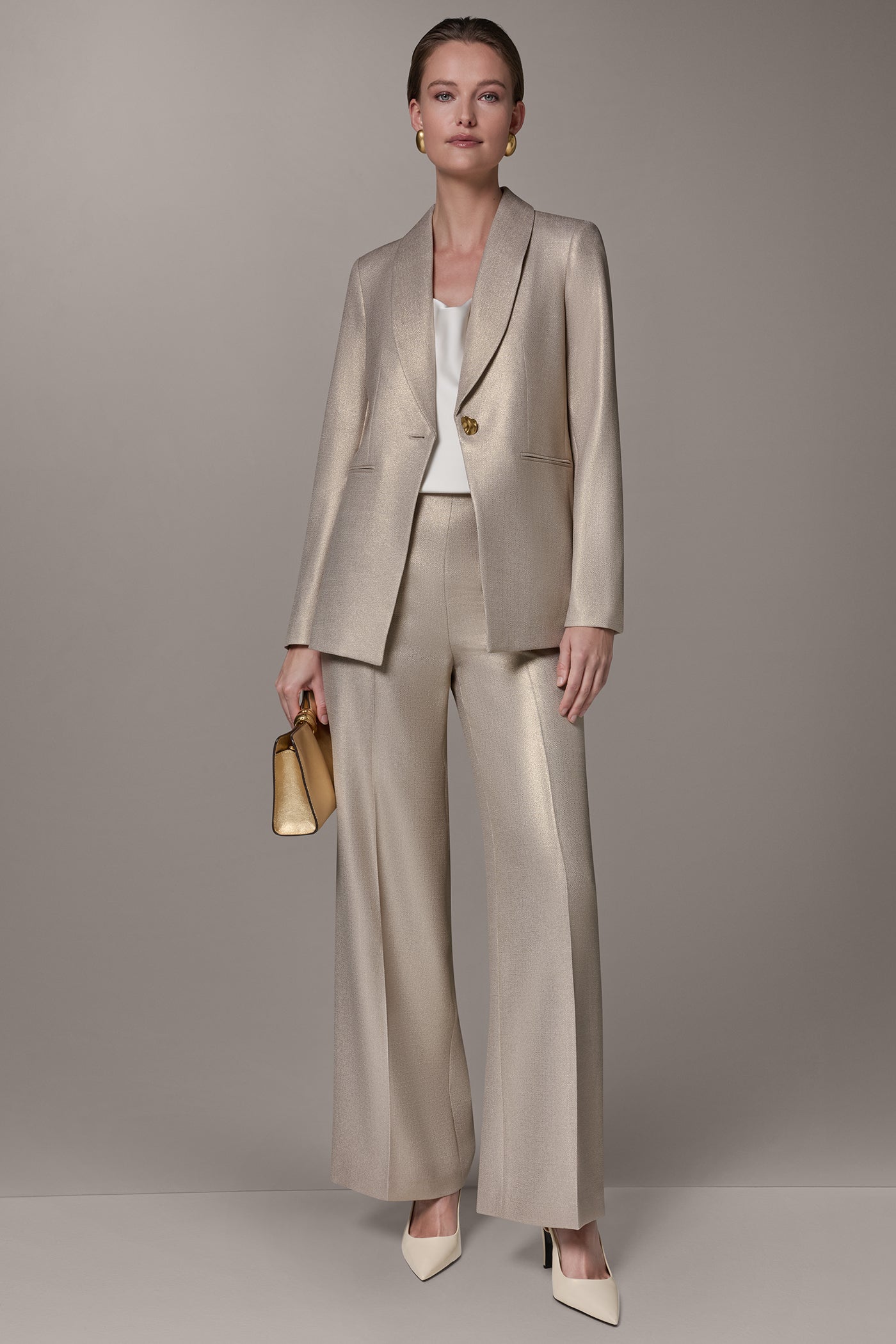 ONE-BUTTON BLAZER VIEW 10 | Matching Sets