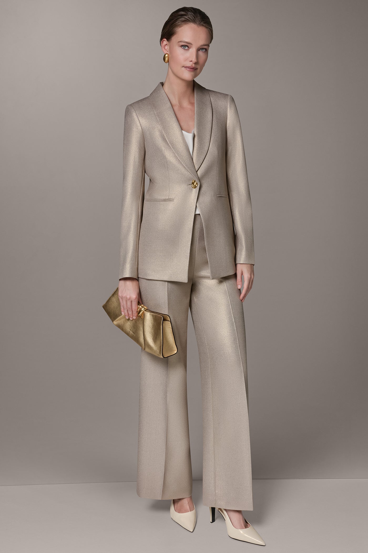 ONE-BUTTON BLAZER VIEW 11 | Matching Sets