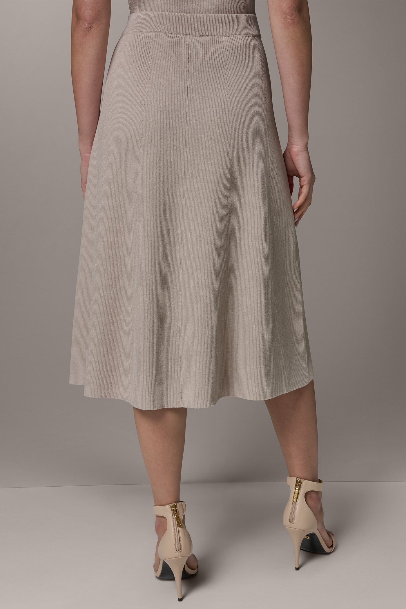 MIDI SWEATER SKIRT VIEW 3
