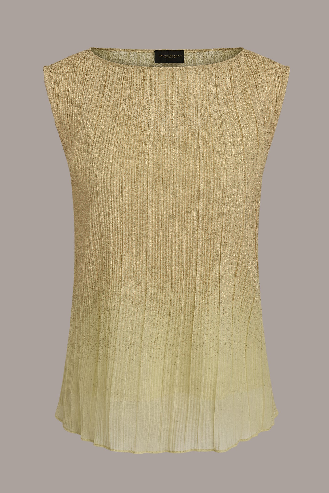 PLEATED BOAT NECK TOP VIEW 7 | Tops