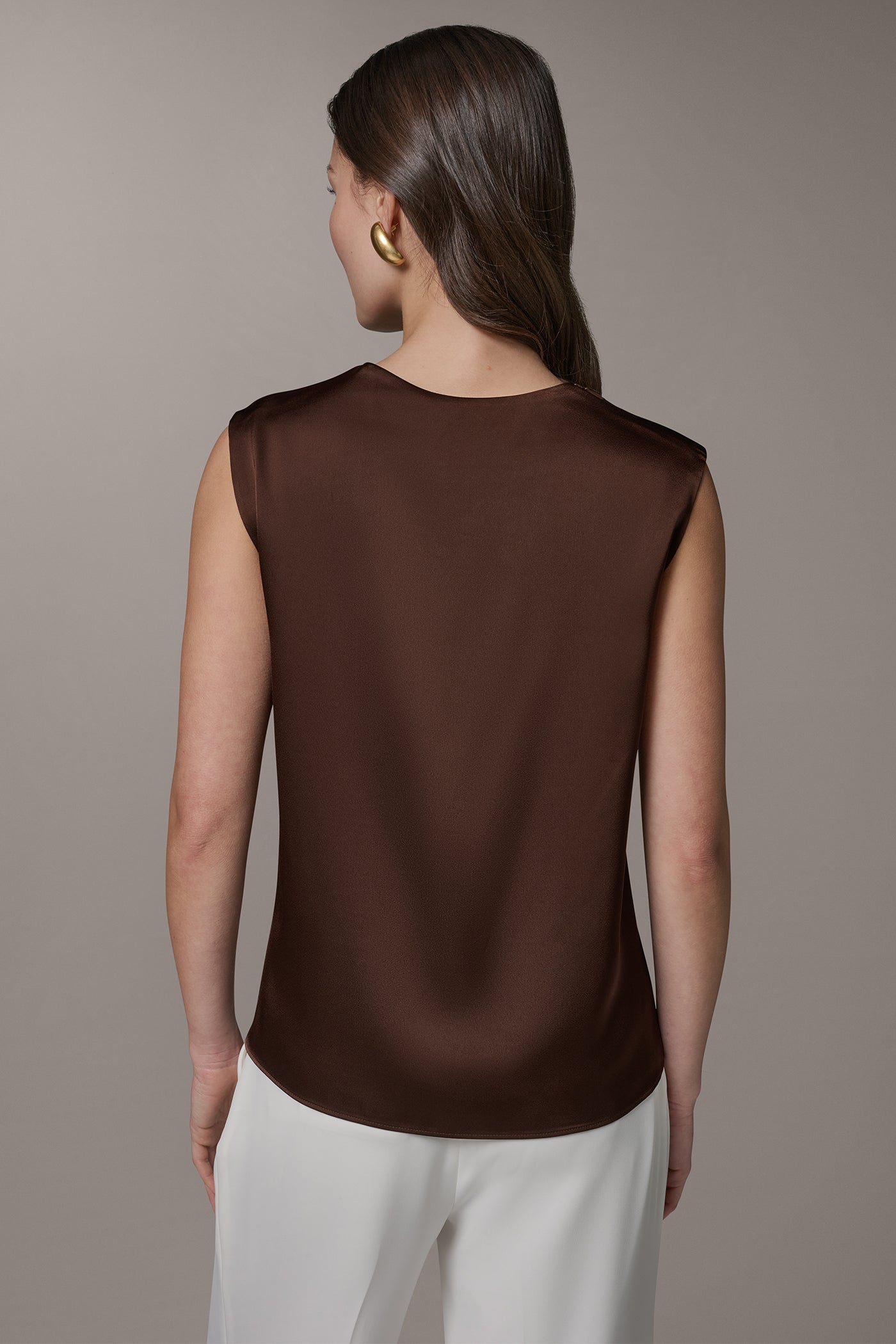PLEATED SHOULDER BLOUSE | View 2 | Clothing