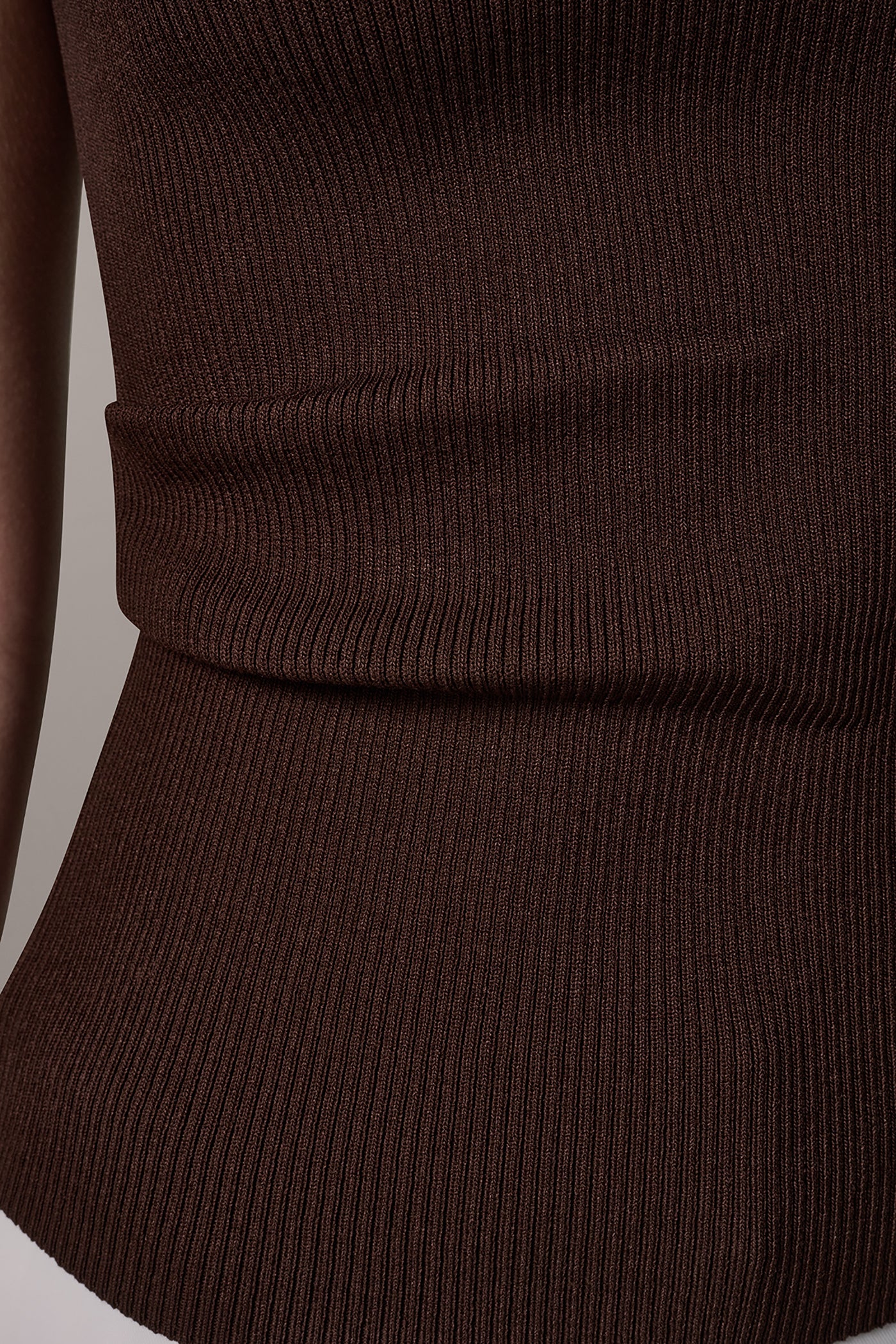 ASYMMETRIC BOATNECK SWEATER VIEW 5
