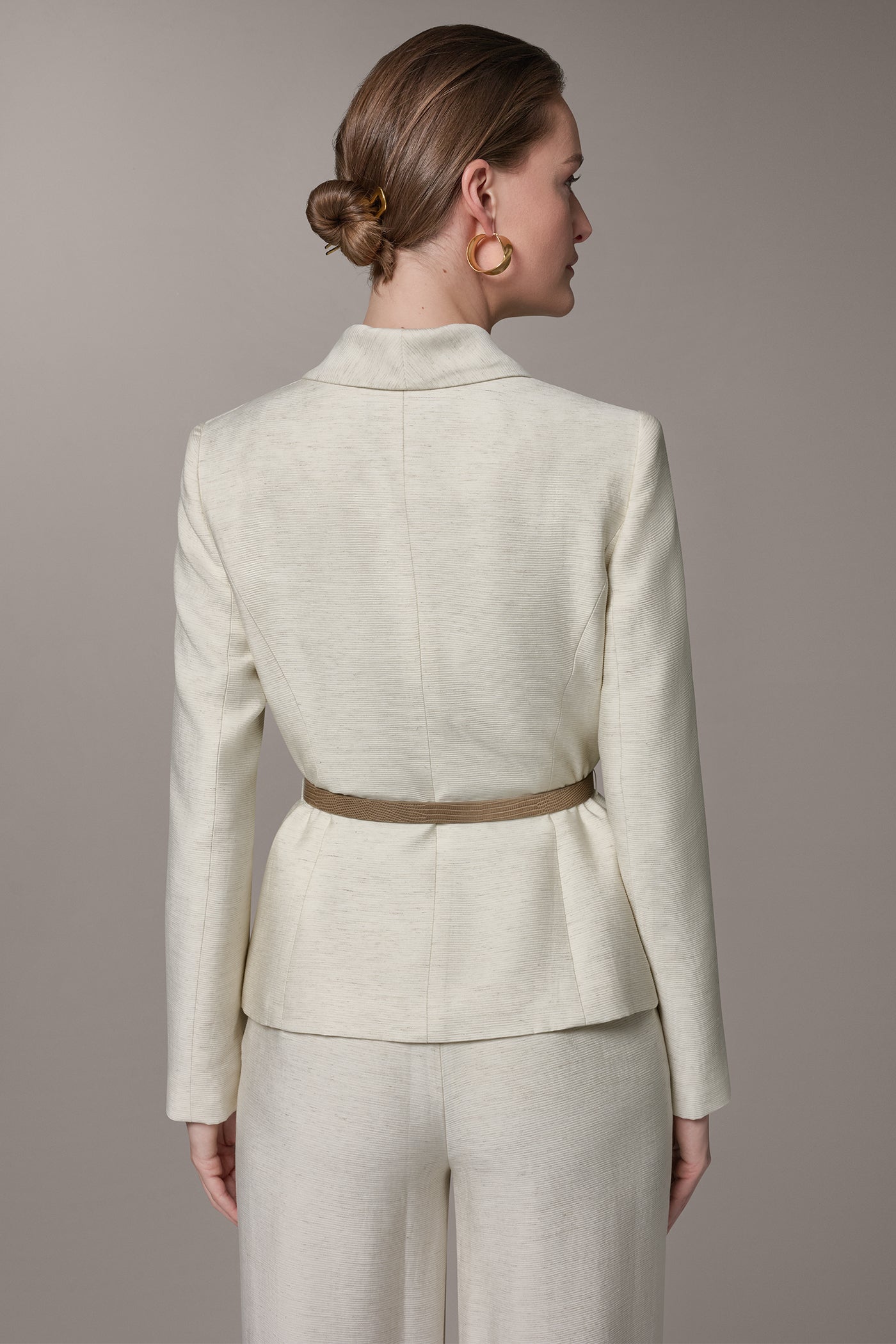 NOVELTY BELTED JACKET | View 2 | Matching Sets