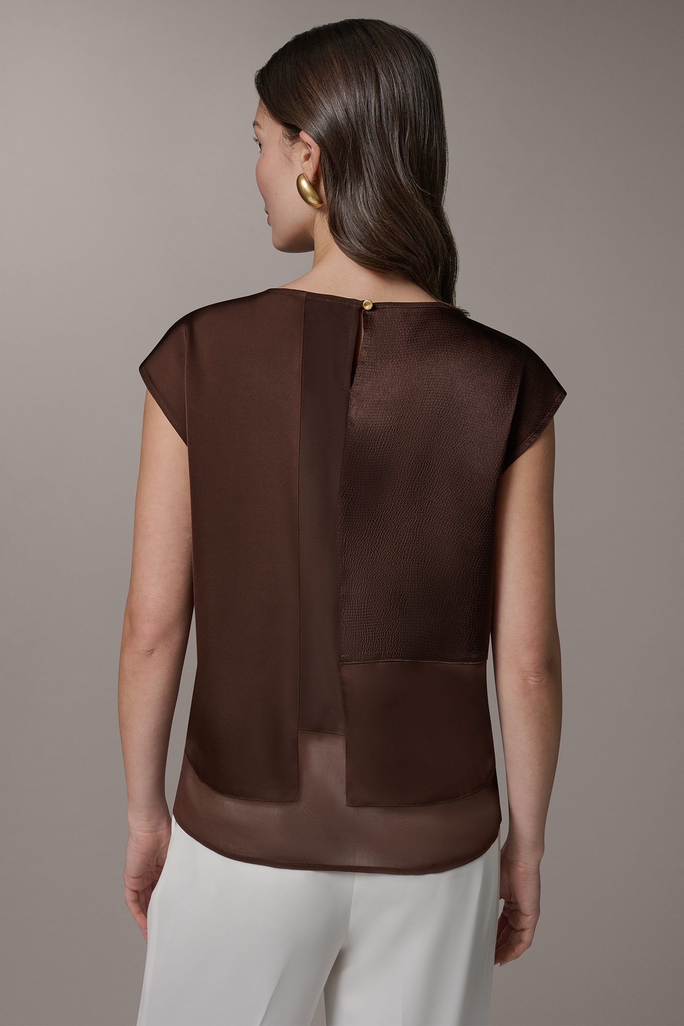 MIXED MEDIA BLOUSE | View 2 | New clothing