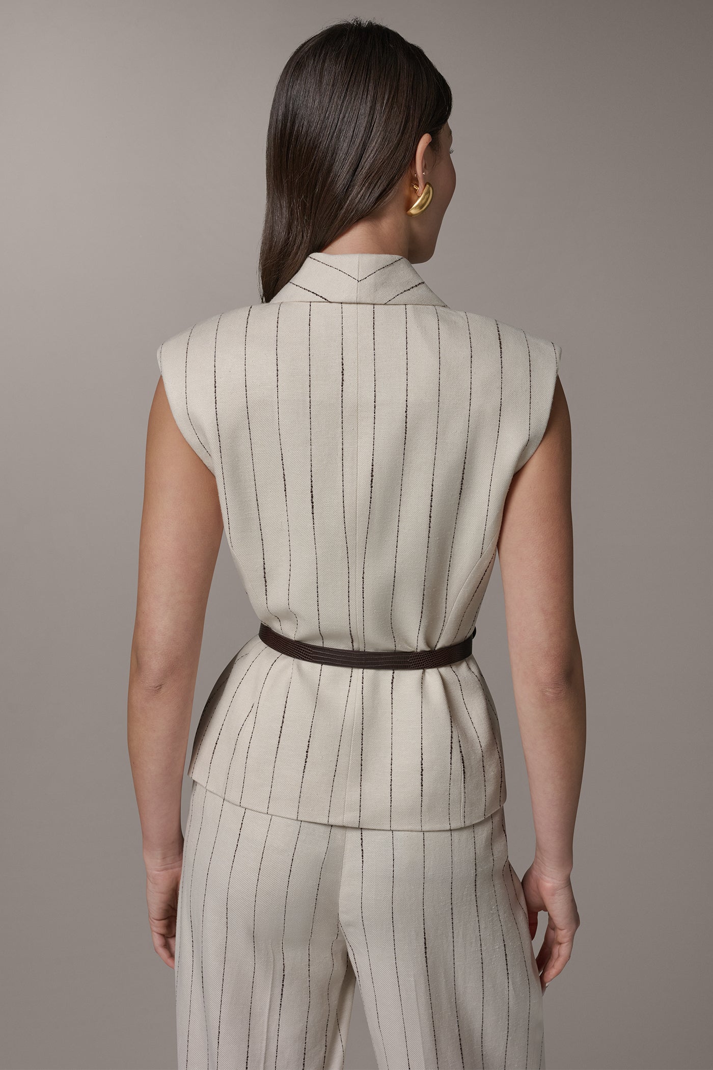 PINSTRIPE VEST VIEW 3