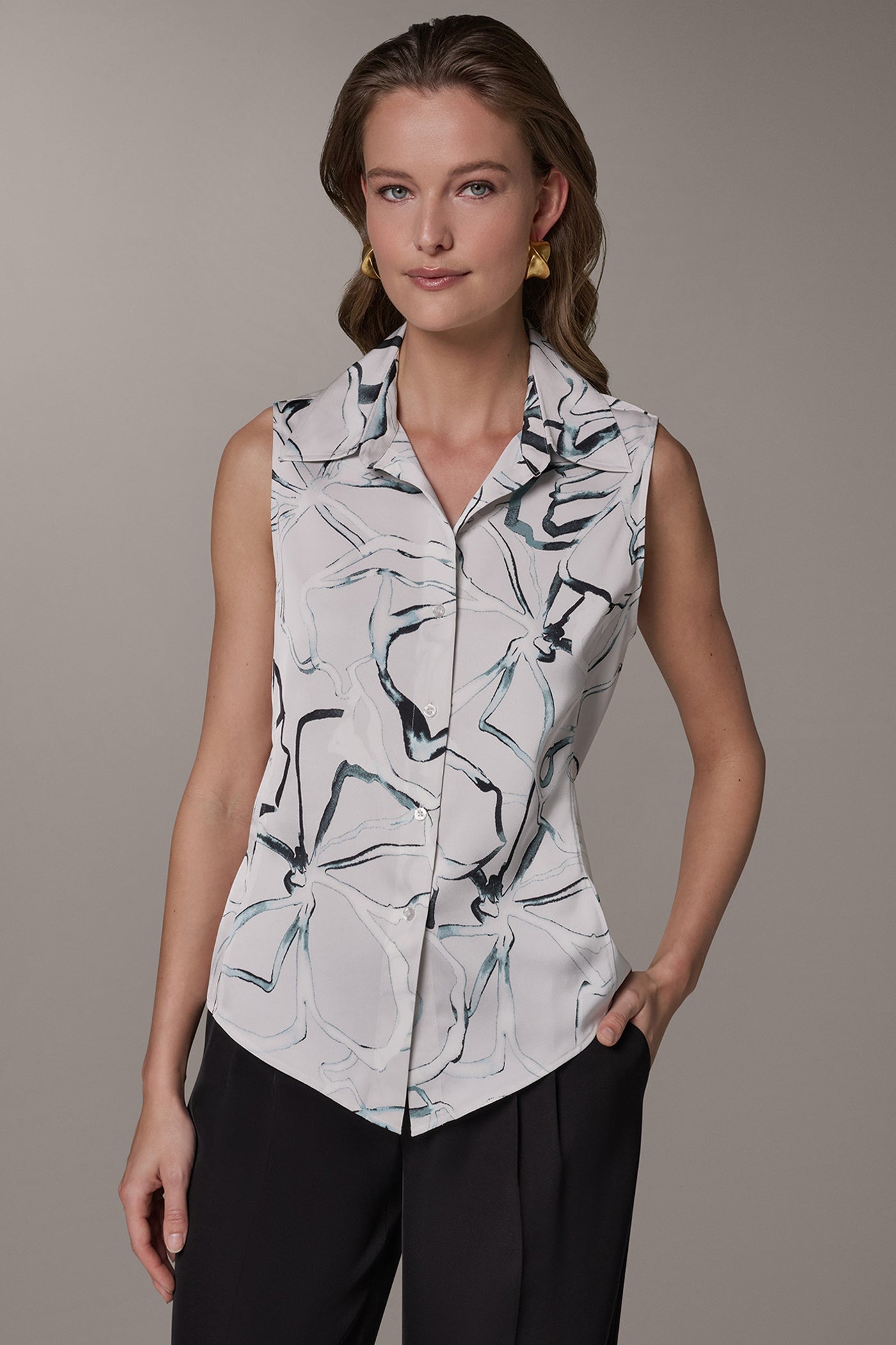 PRINTED BLOUSE | View 1 | New clothing