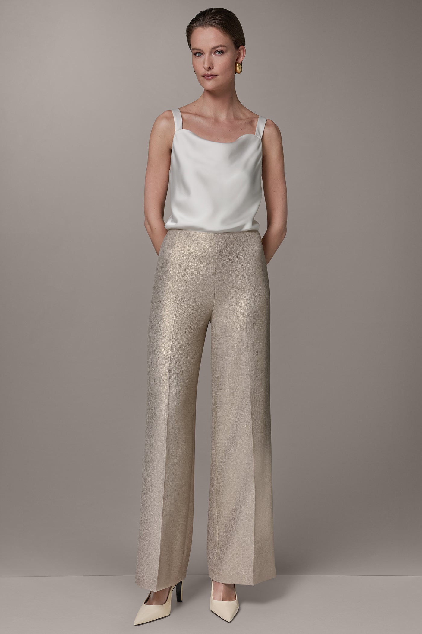 WIDE-LEG TROUSERS VIEW 6 | Matching Sets
