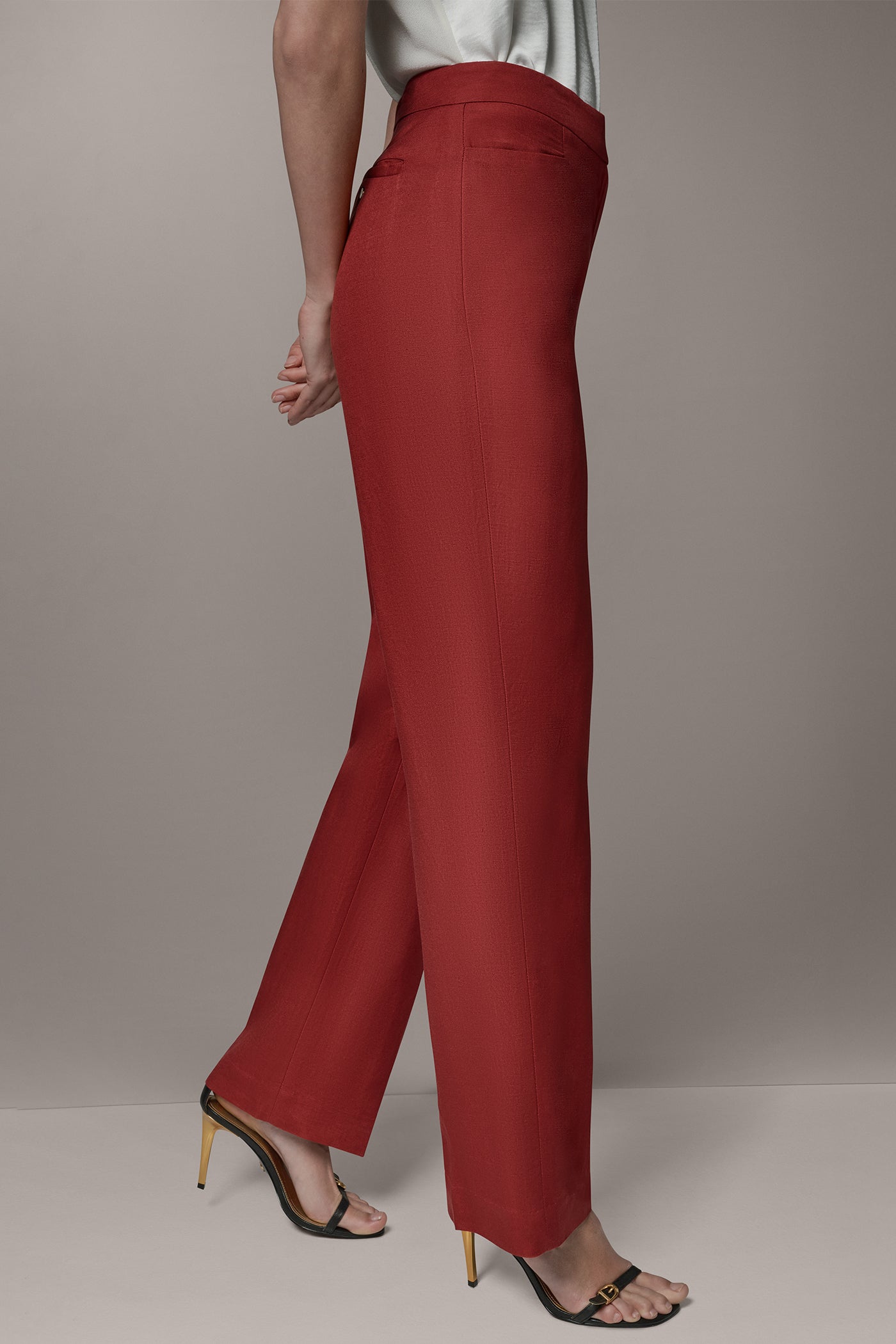 MID RISE STRAIGHT LEG SUIT PANT VIEW 7 | Pants