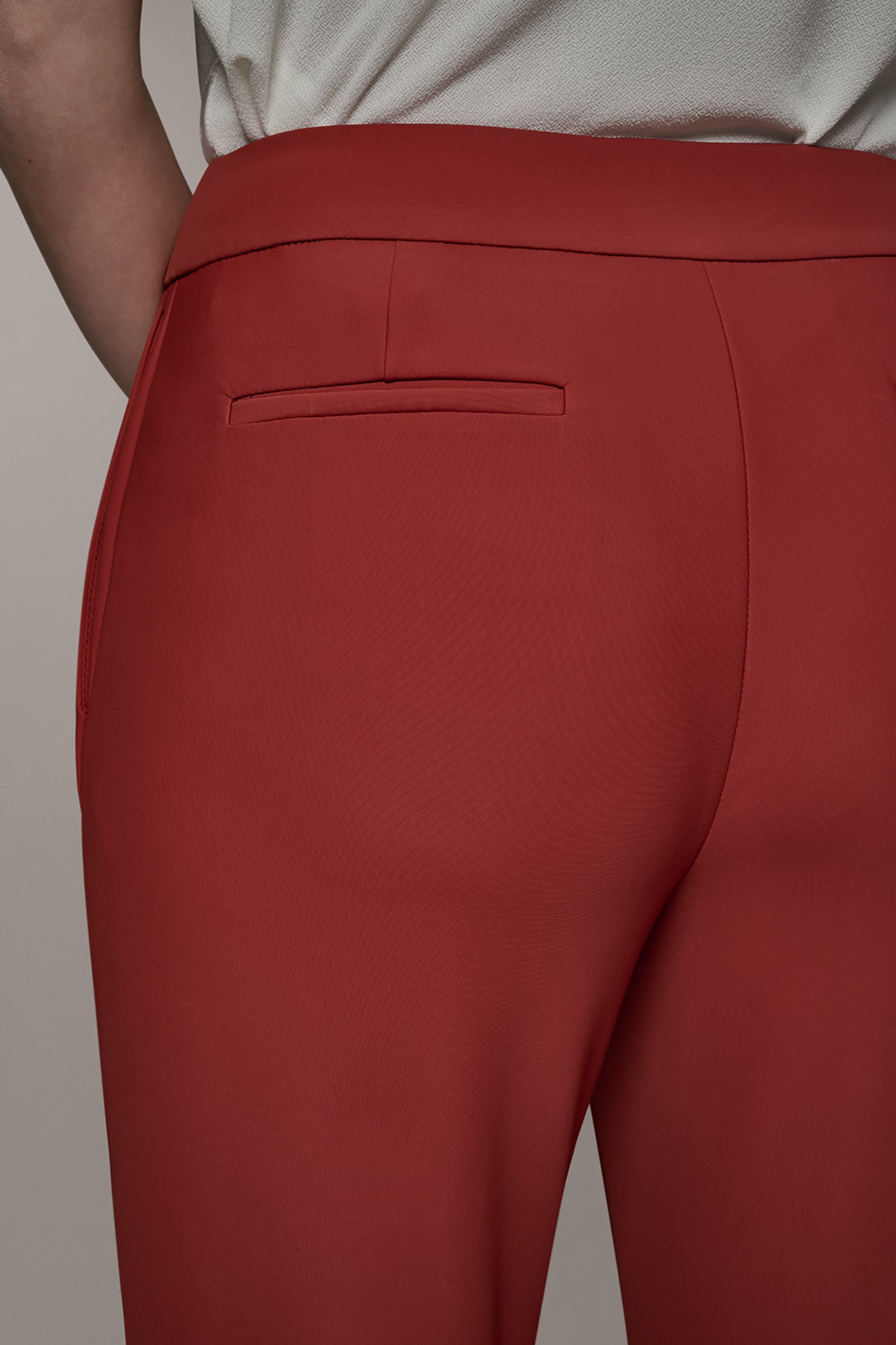 SLIM LEG ANKLE PANT VIEW 4 | Pants