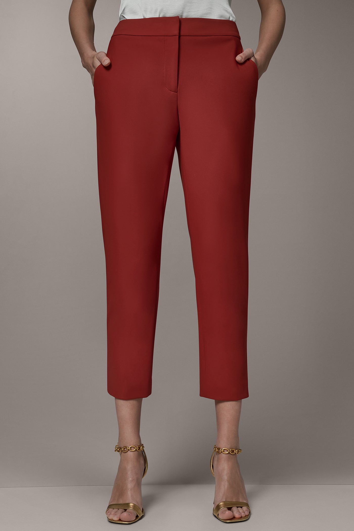 SLIM LEG ANKLE PANT | View 1 | Pants