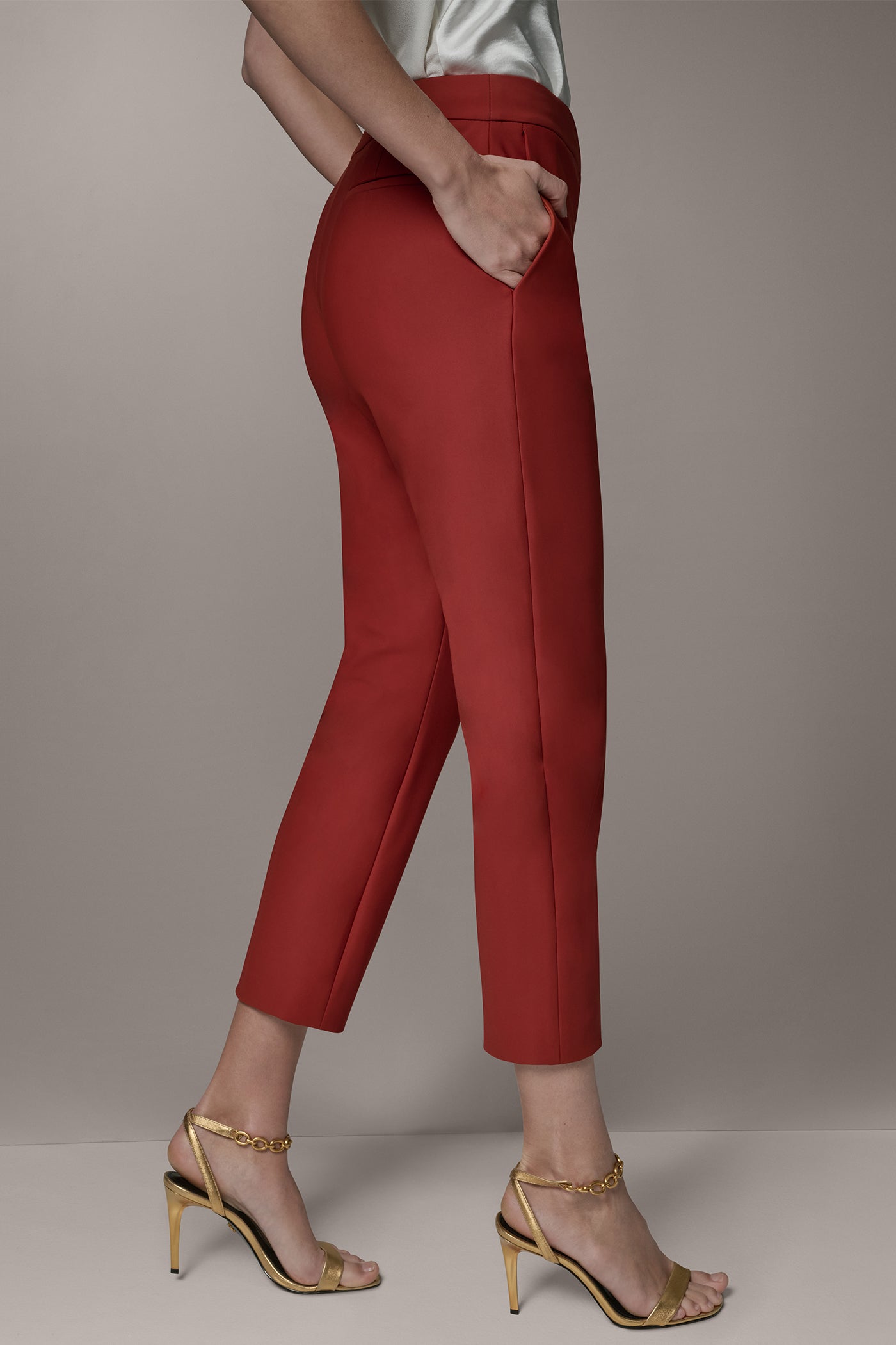 SLIM LEG ANKLE PANT | View 2 | Pants