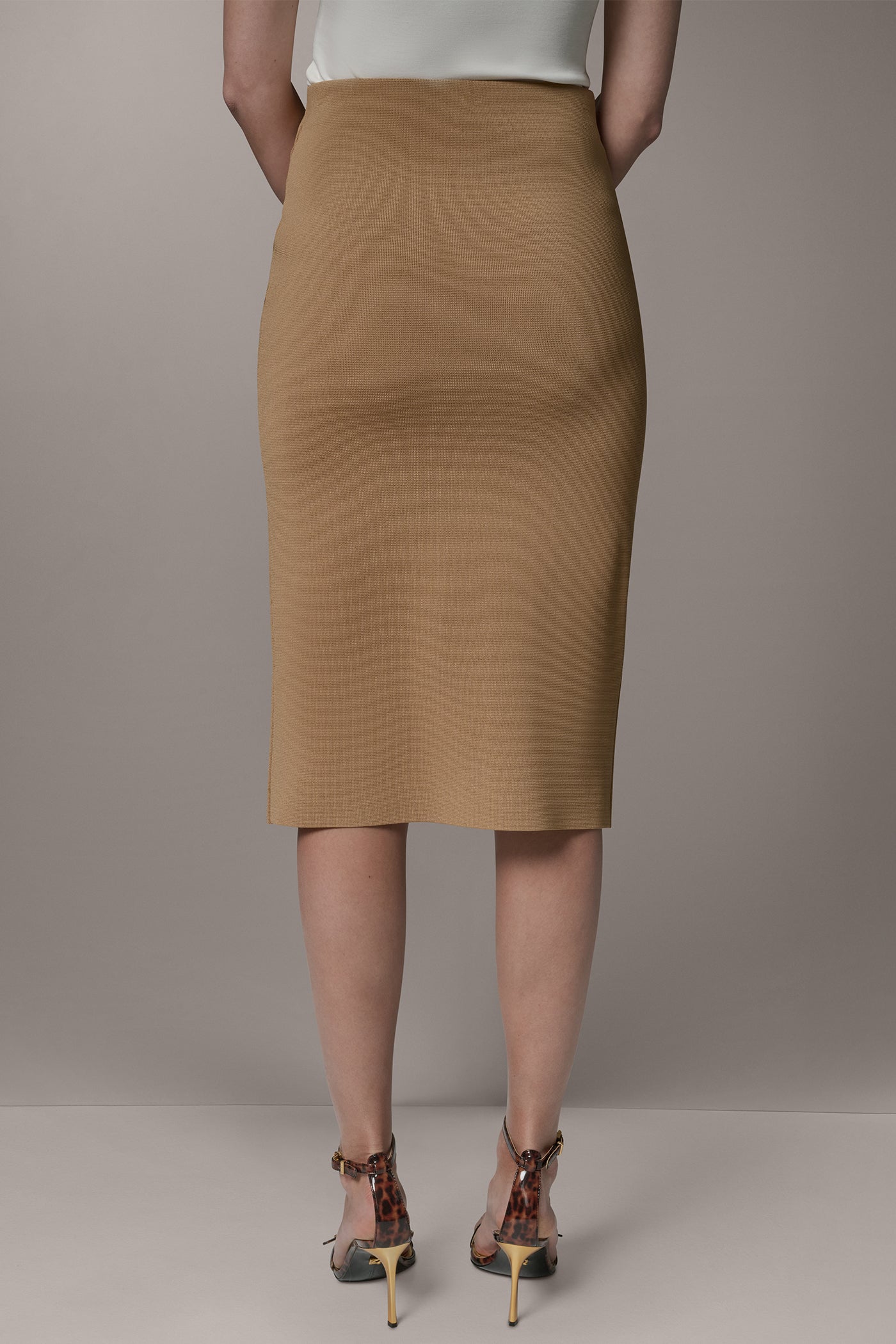 MIDI SWEATER SKIRT VIEW 3 | Skirts