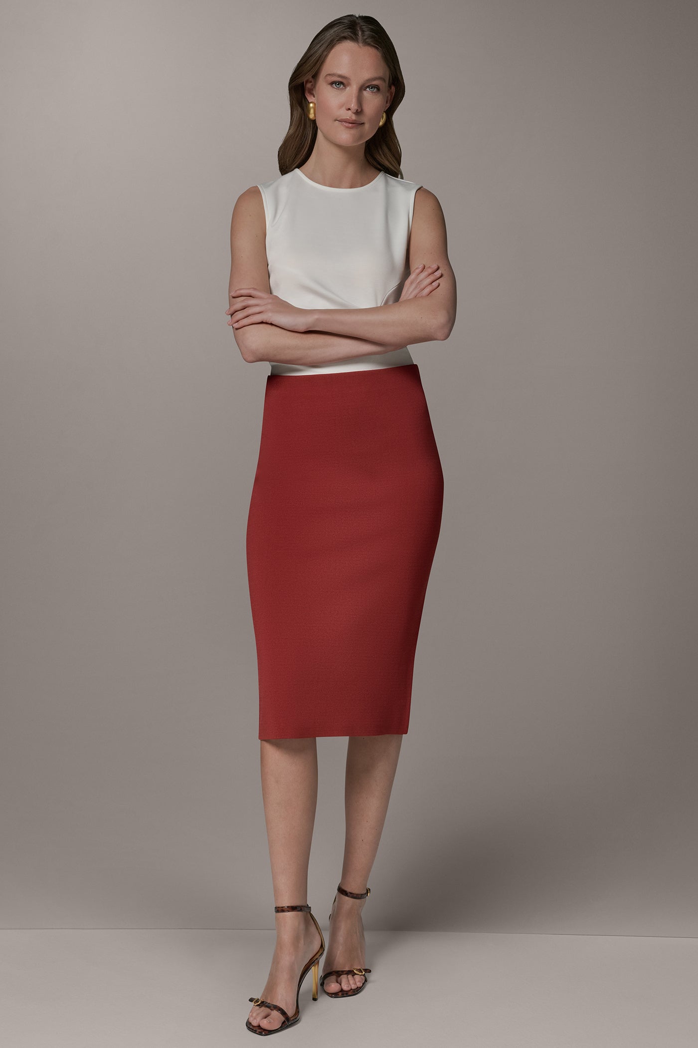 MIDI SWEATER SKIRT | View 2 | Skirts