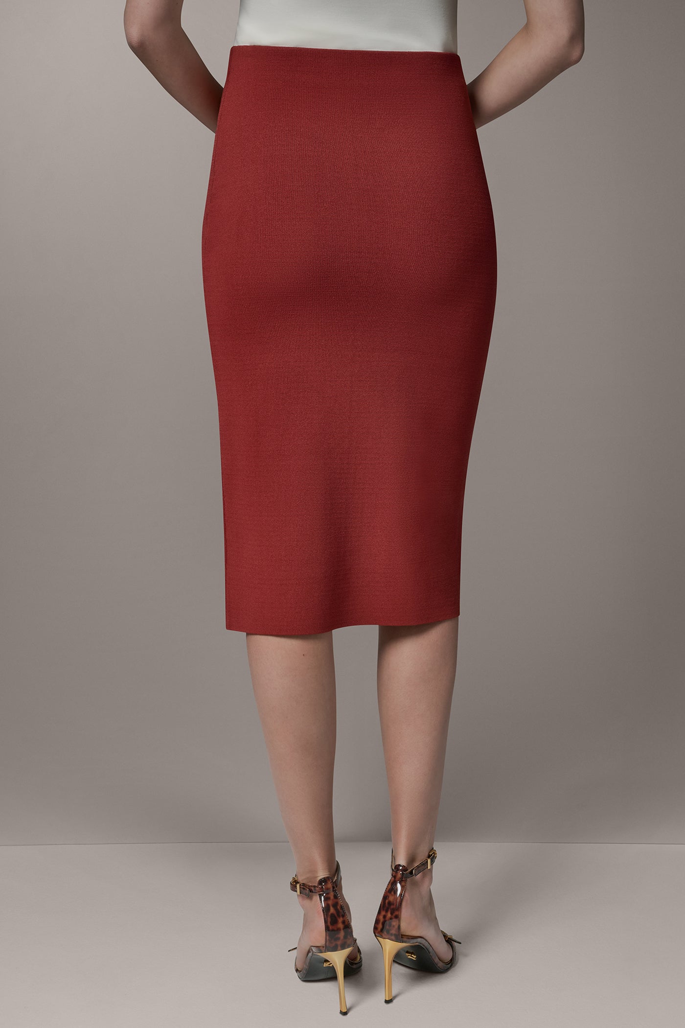 MIDI SWEATER SKIRT VIEW 3 | Skirts