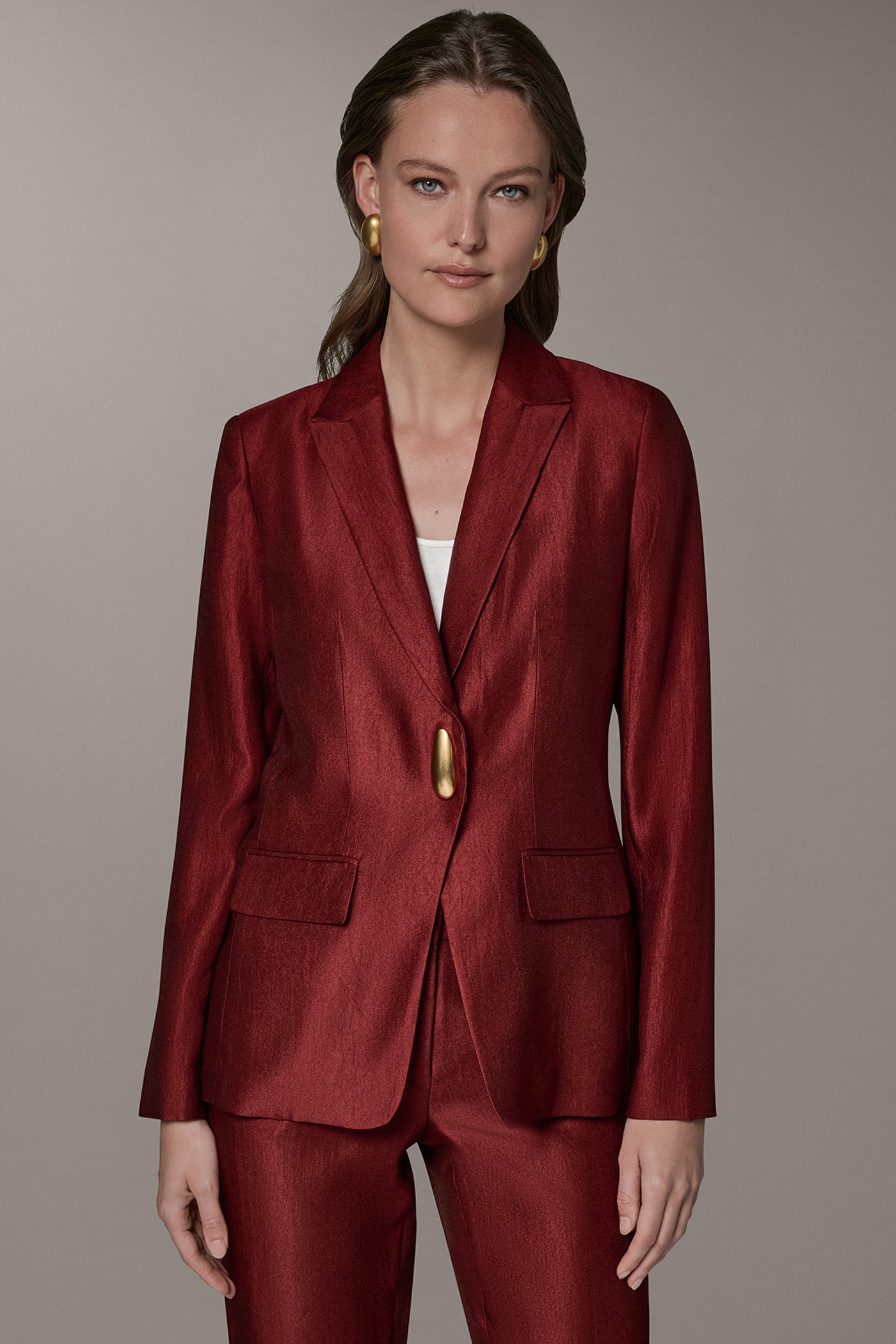 ONE-BUTTON JACKET | View 1 | Blazers & Vests