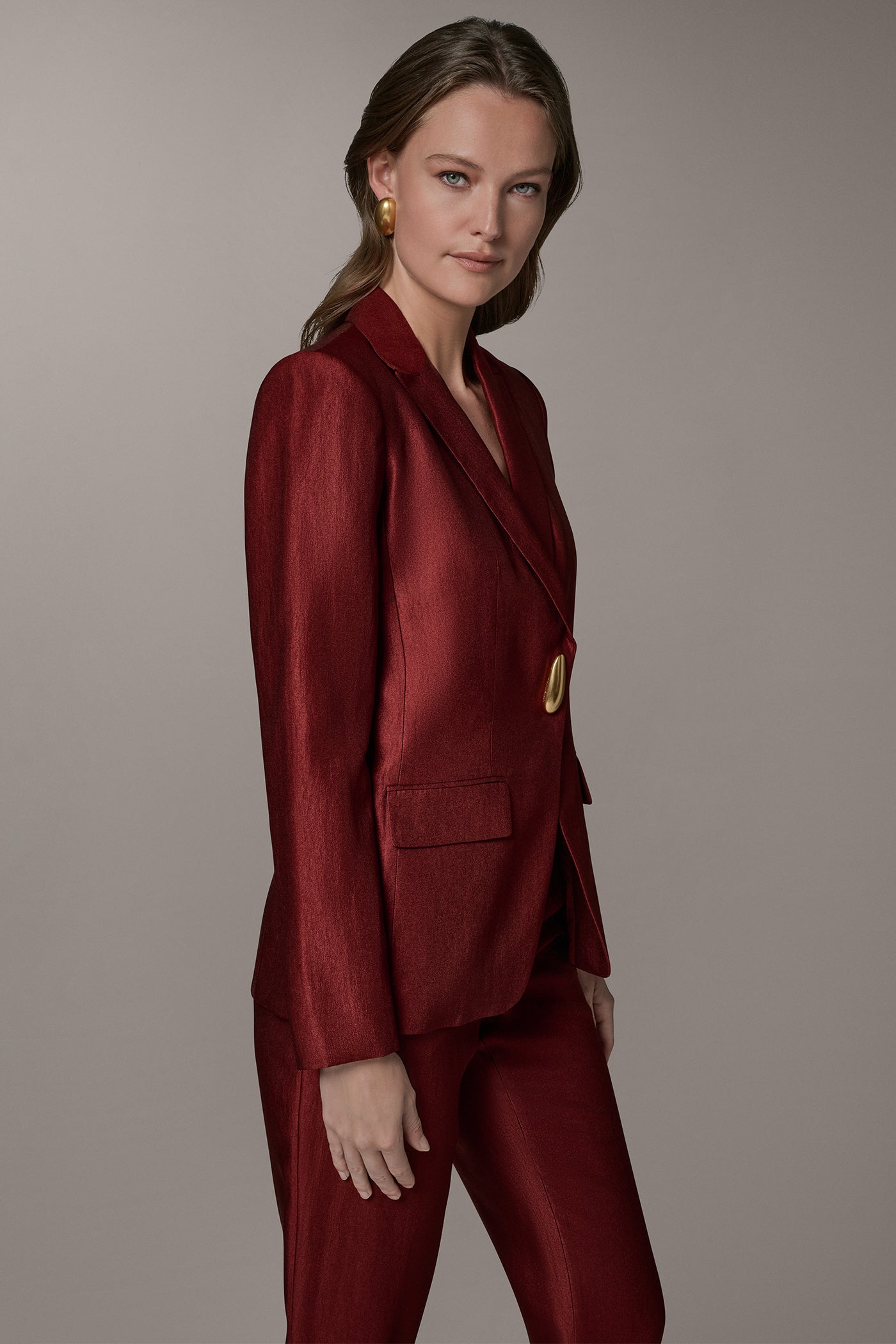 ONE-BUTTON JACKET VIEW 4 | Blazers & Vests