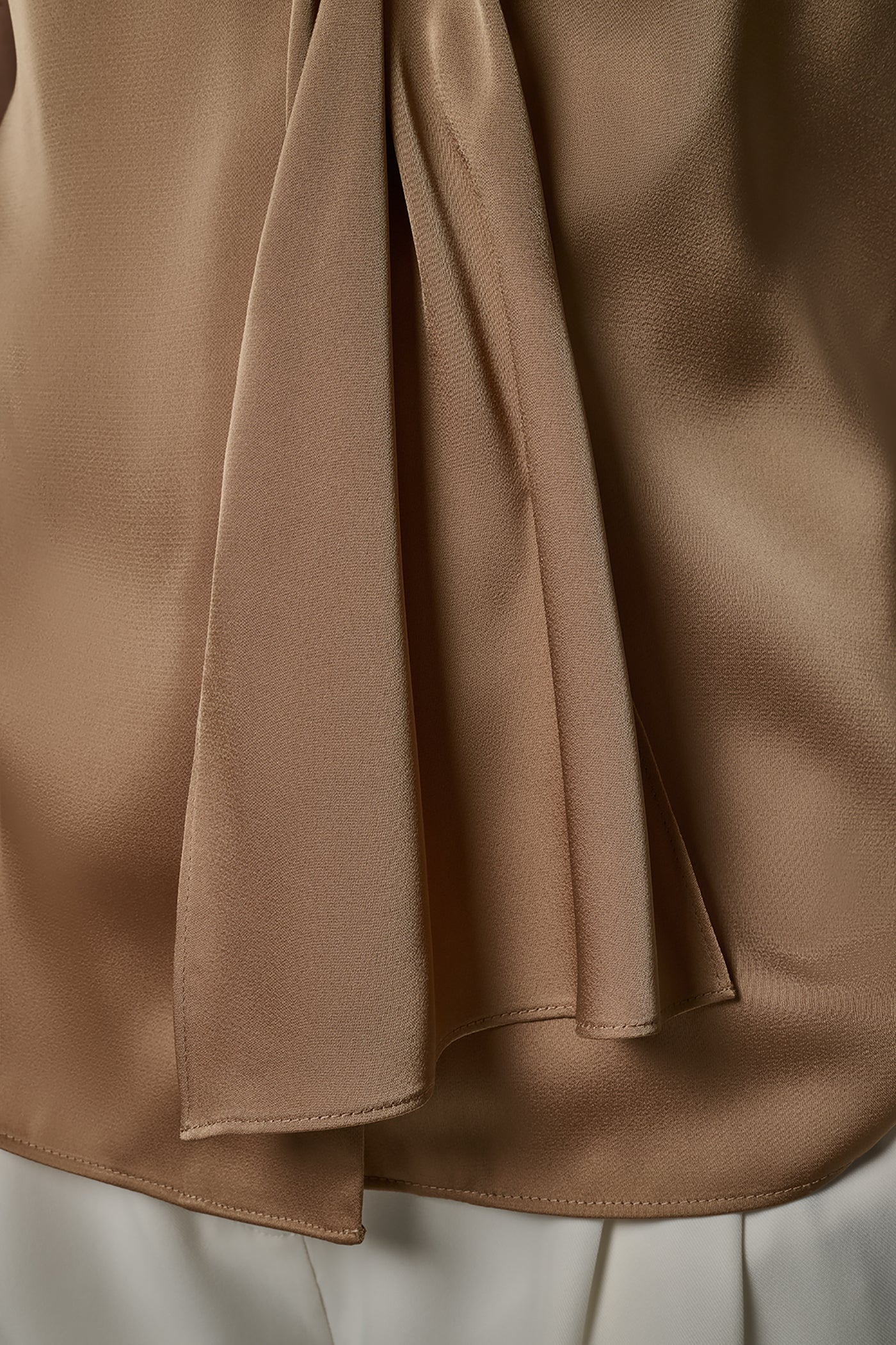 SLEEVELESS TIE BLOUSE VIEW 6 | Tops