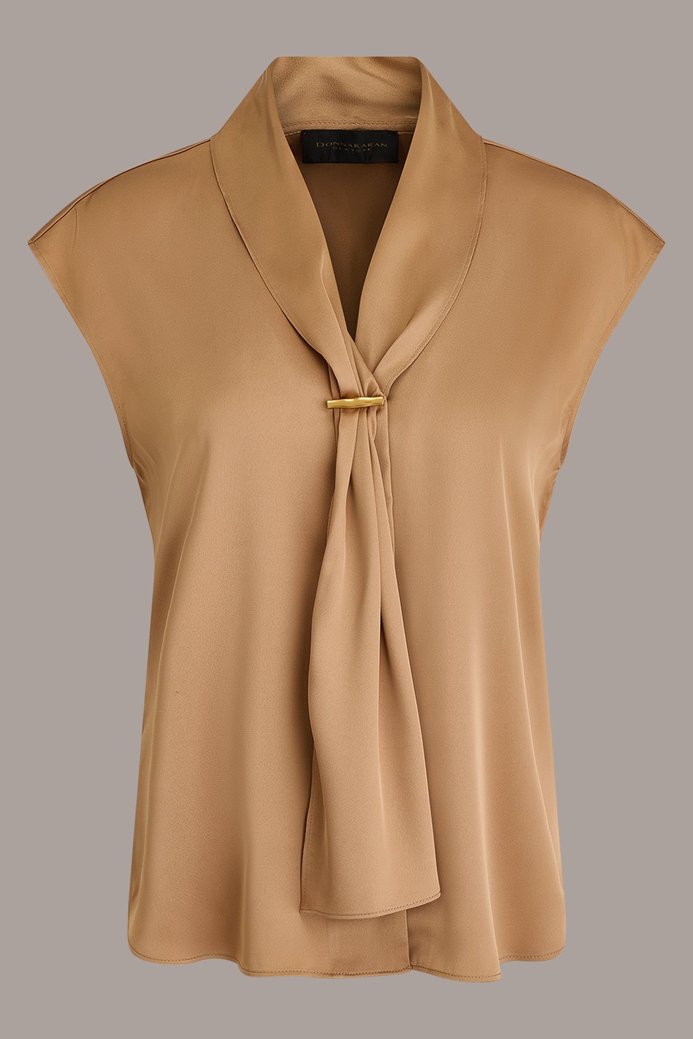SLEEVELESS TIE BLOUSE VIEW 8 | Tops