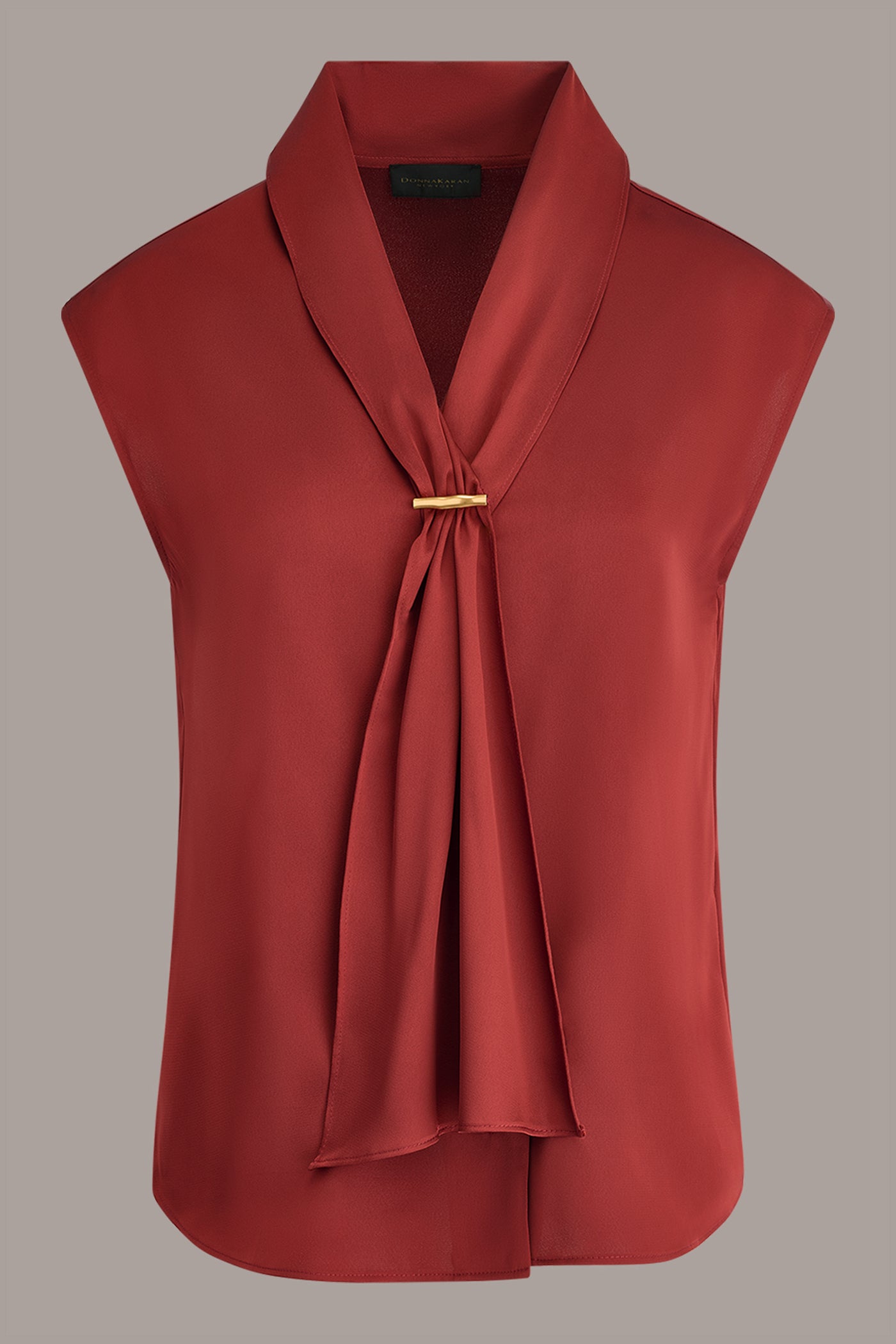 SLEEVELESS TIE BLOUSE VIEW 7 | Included in discounts