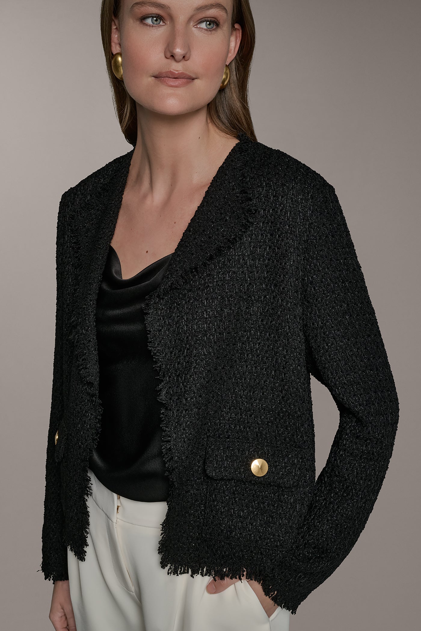 LONG SLEEVE SUIT JACKET (alternate view)