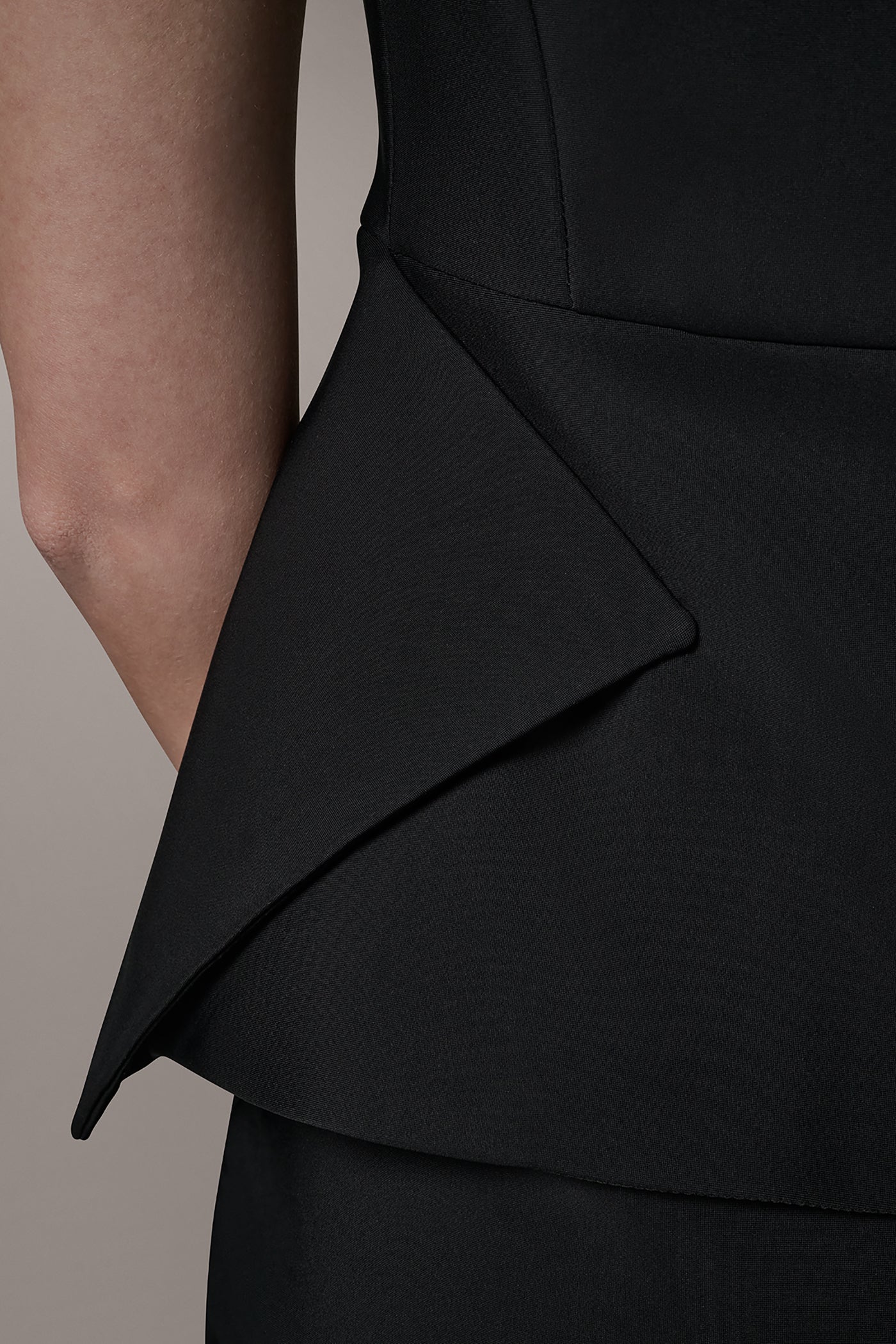SHORT SLEEVE PEPLUM TOP VIEW 6 | Tops