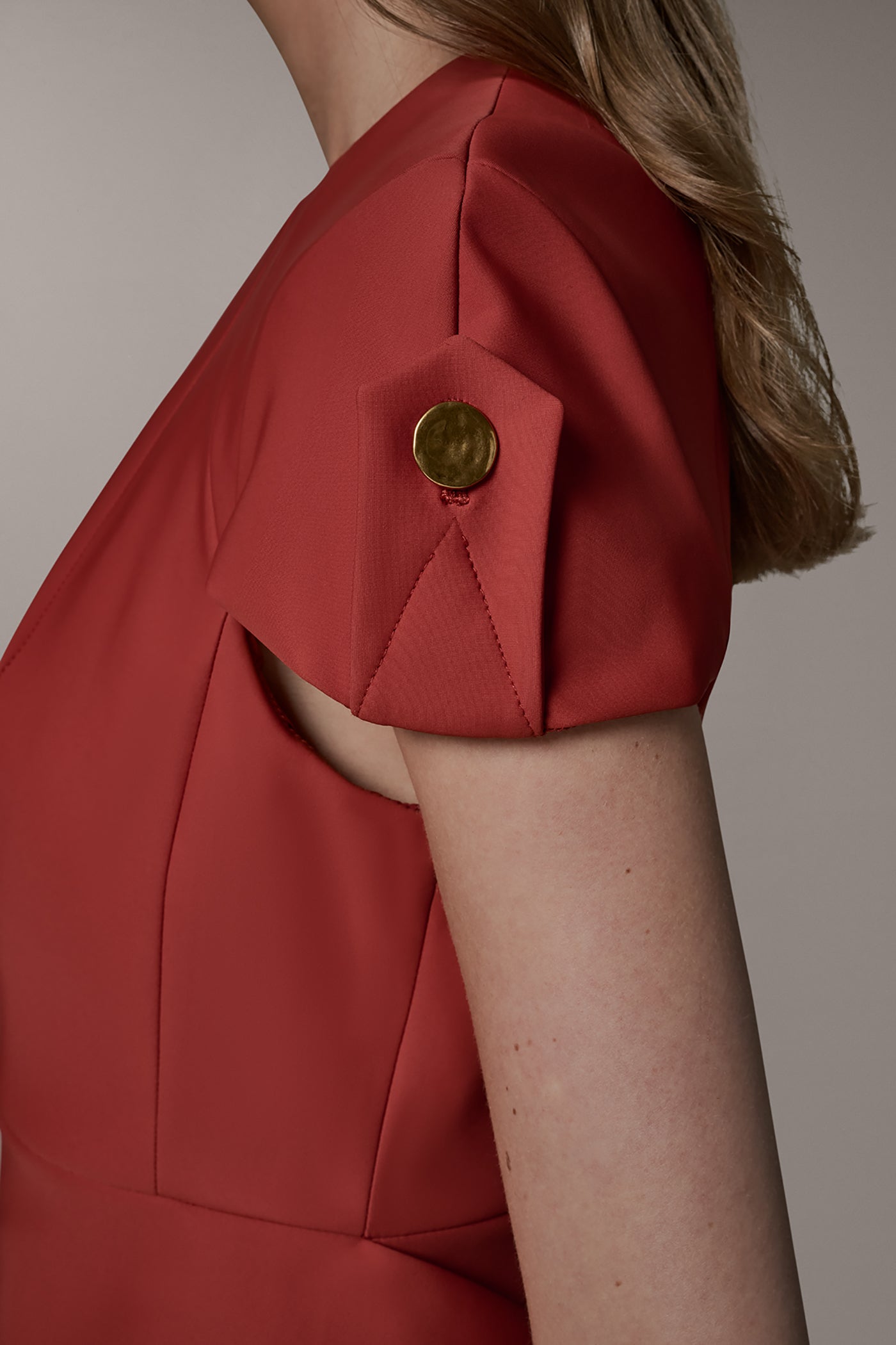 SHORT SLEEVE PEPLUM TOP VIEW 6 | Tops