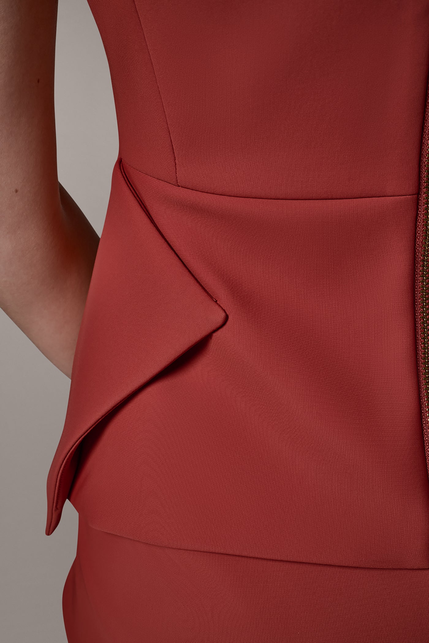 SHORT SLEEVE PEPLUM TOP VIEW 9 | Tops