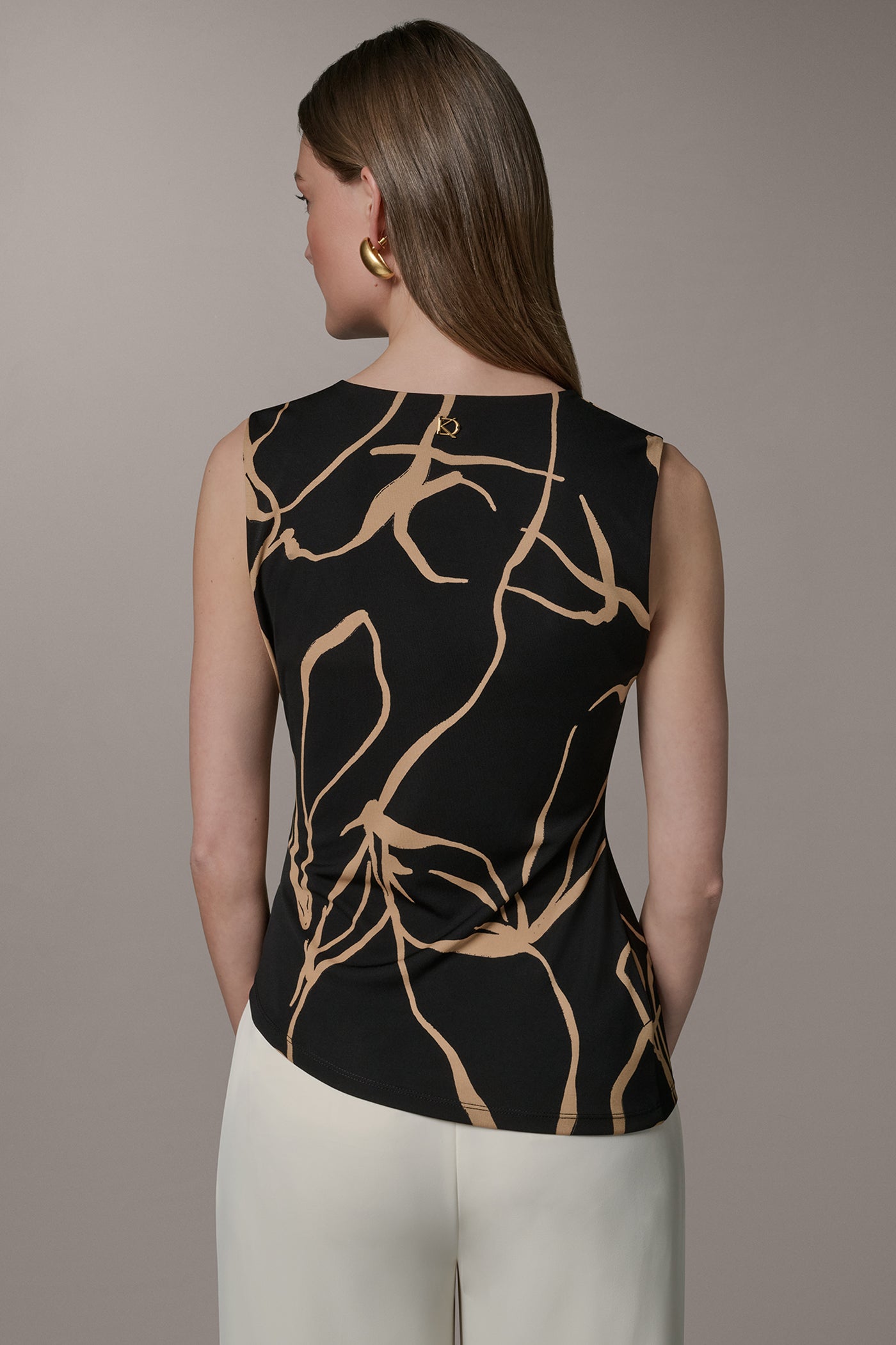 ASYMMETRIC KNIT TOP VIEW 3 | Tops