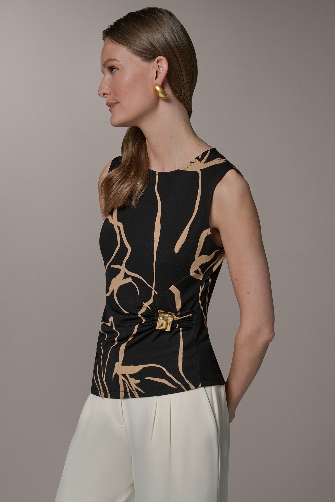 ASYMMETRIC KNIT TOP VIEW 4 | Tops