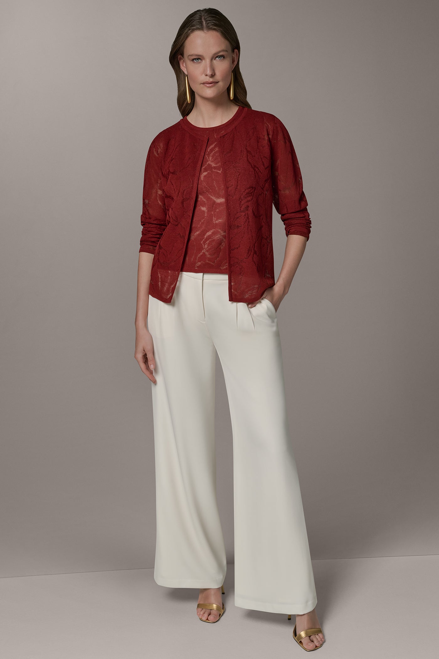 FLORAL SHEER CARDIGAN VIEW 8 | New clothing