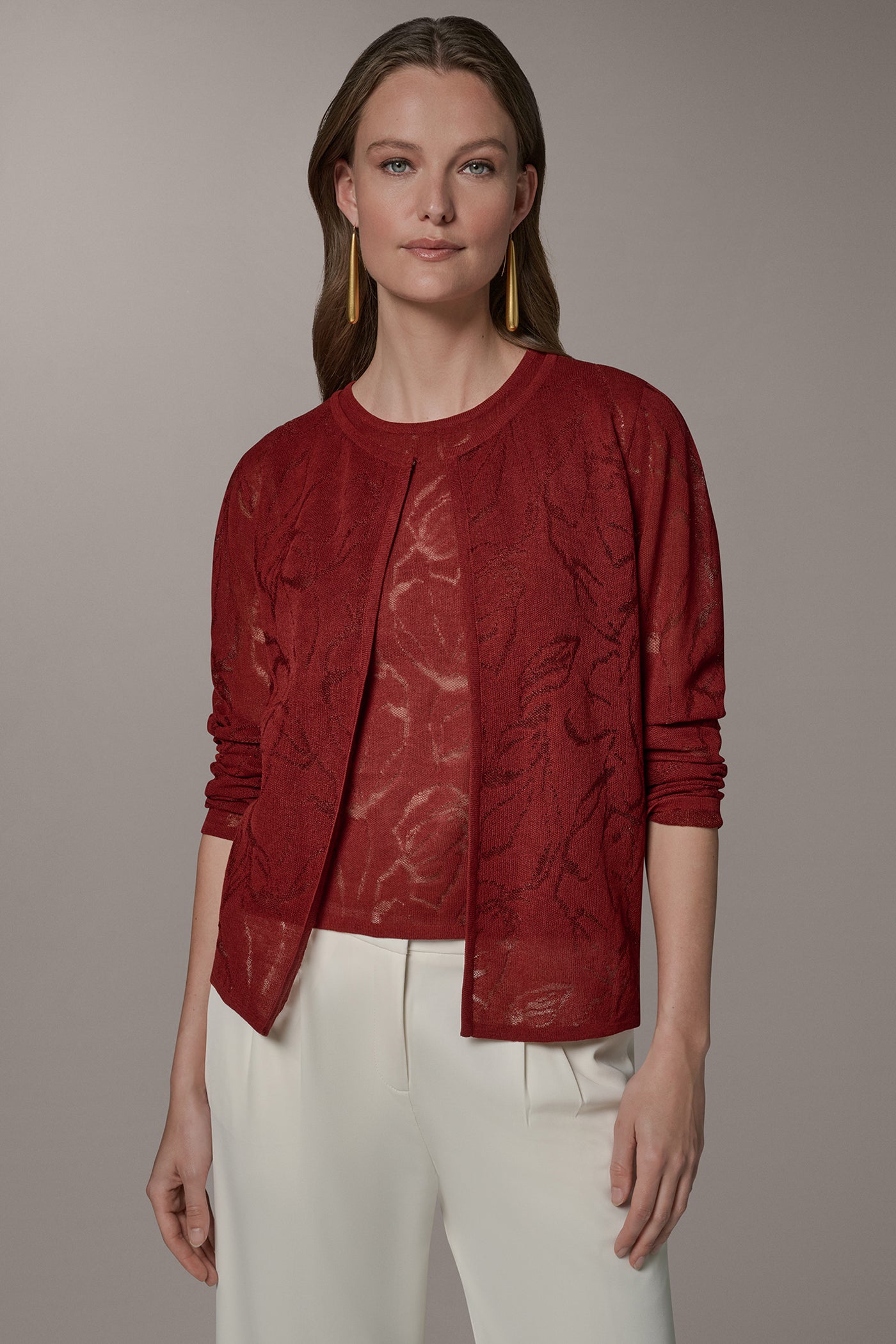 FLORAL SHEER CARDIGAN VIEW 7 | New clothing