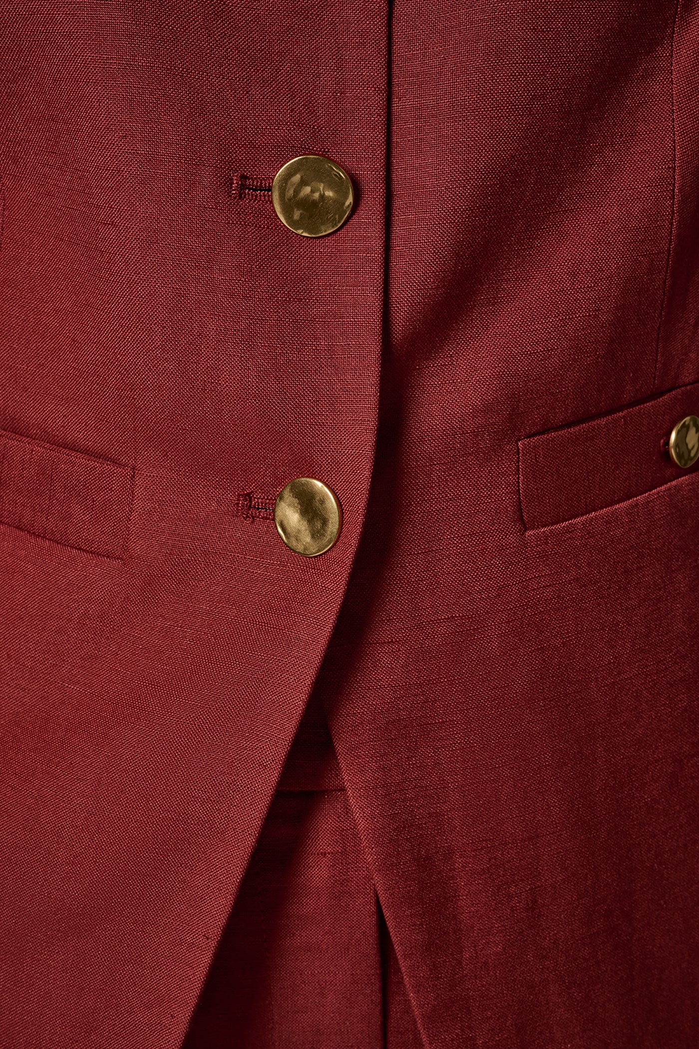 COLLARLESS VEST VIEW 6 | Blazers & Vests