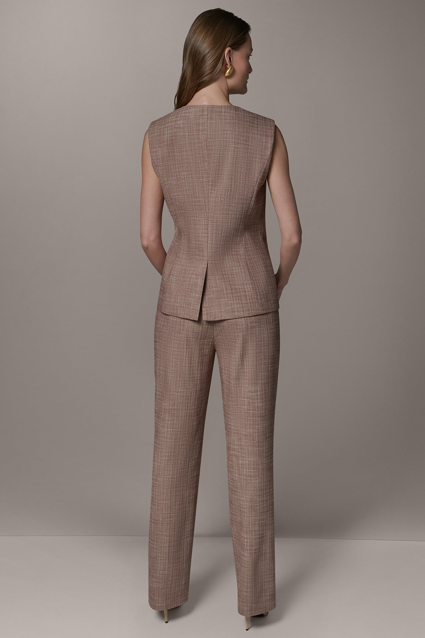 SLEEVELESS SUIT VEST VIEW 7 | Blazers & Vests