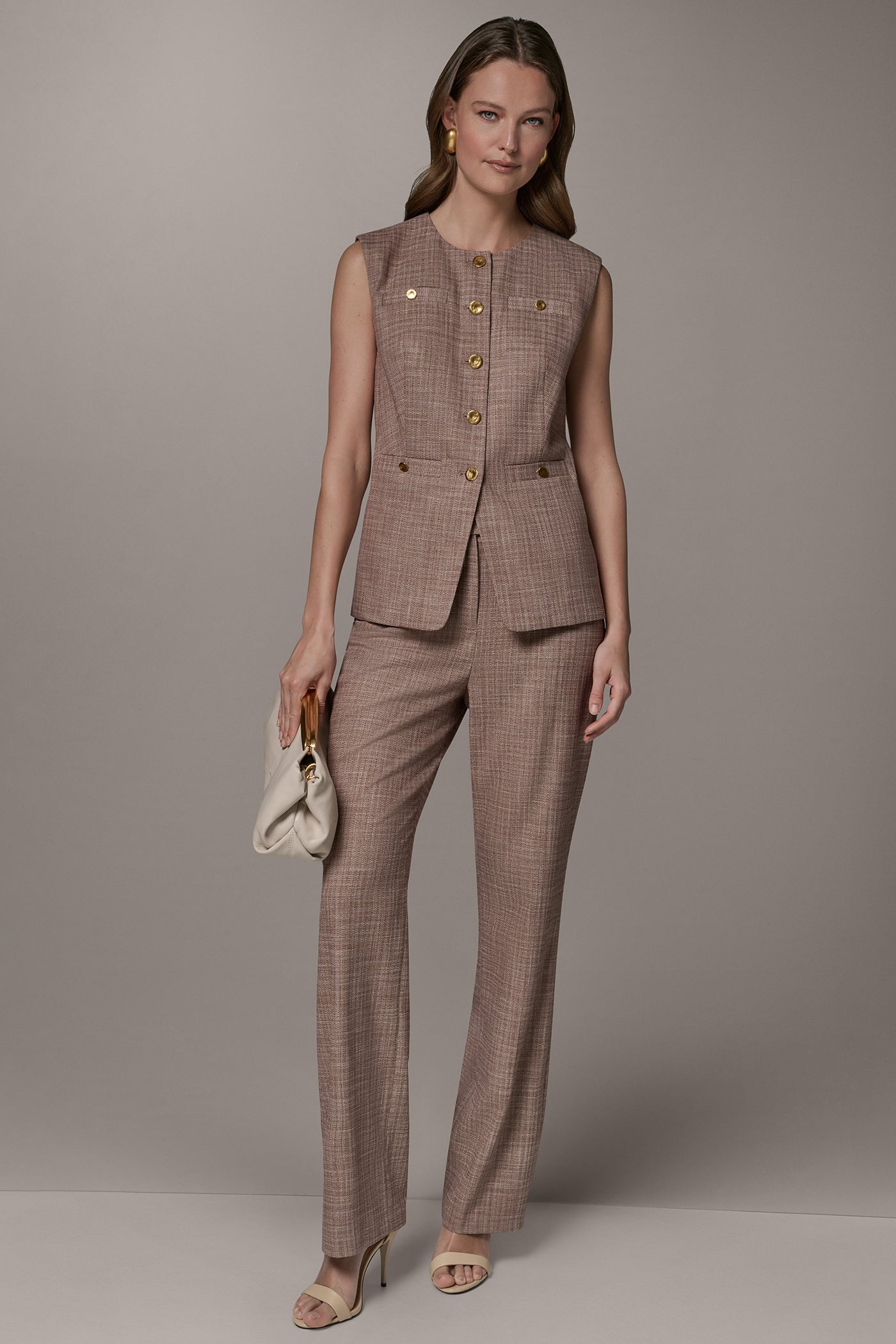 SLEEVELESS SUIT VEST VIEW 6 | Blazers & Vests