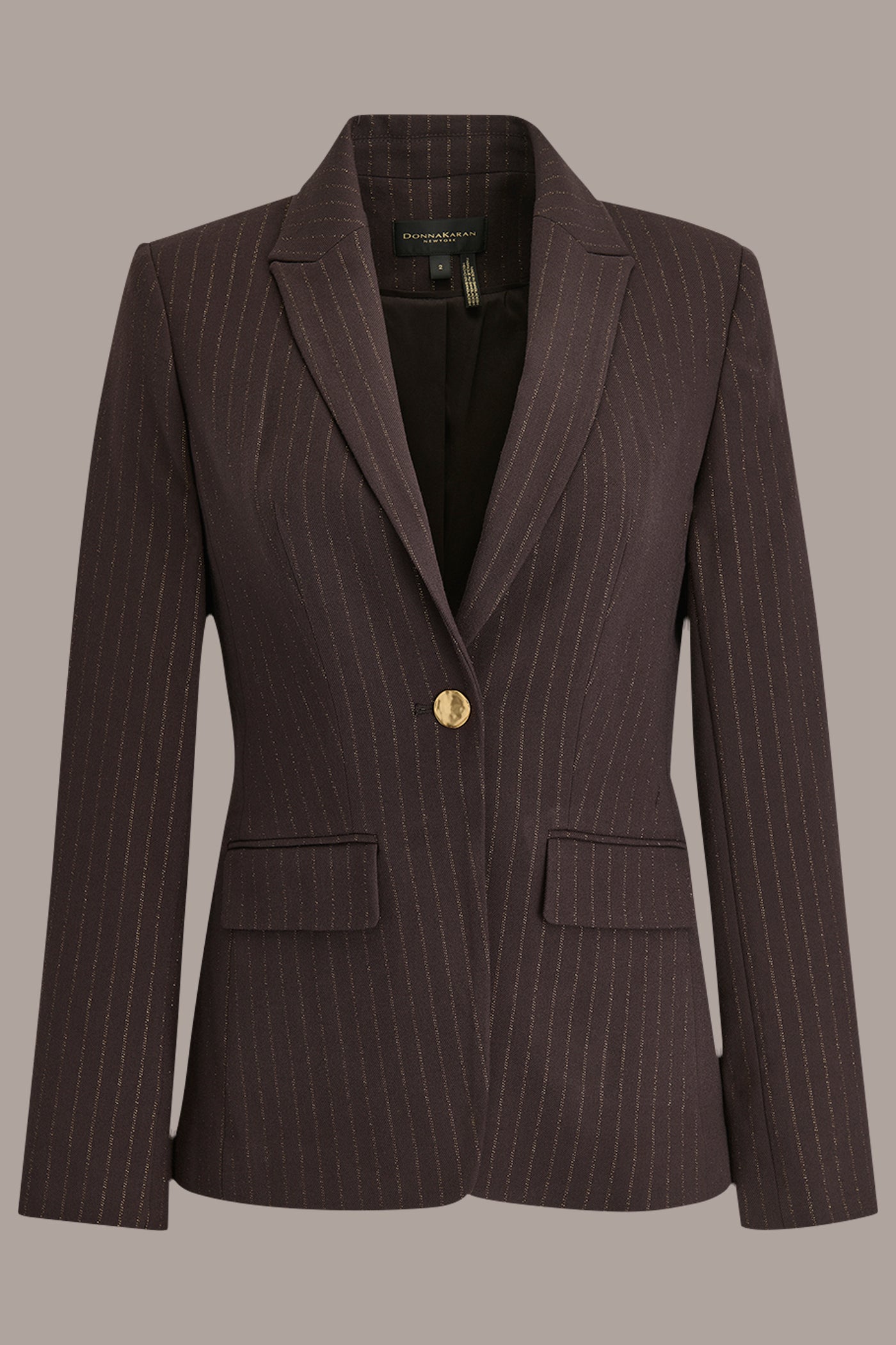 LUREX ONE BUTTON JACKET VIEW 7 | New Arrivals