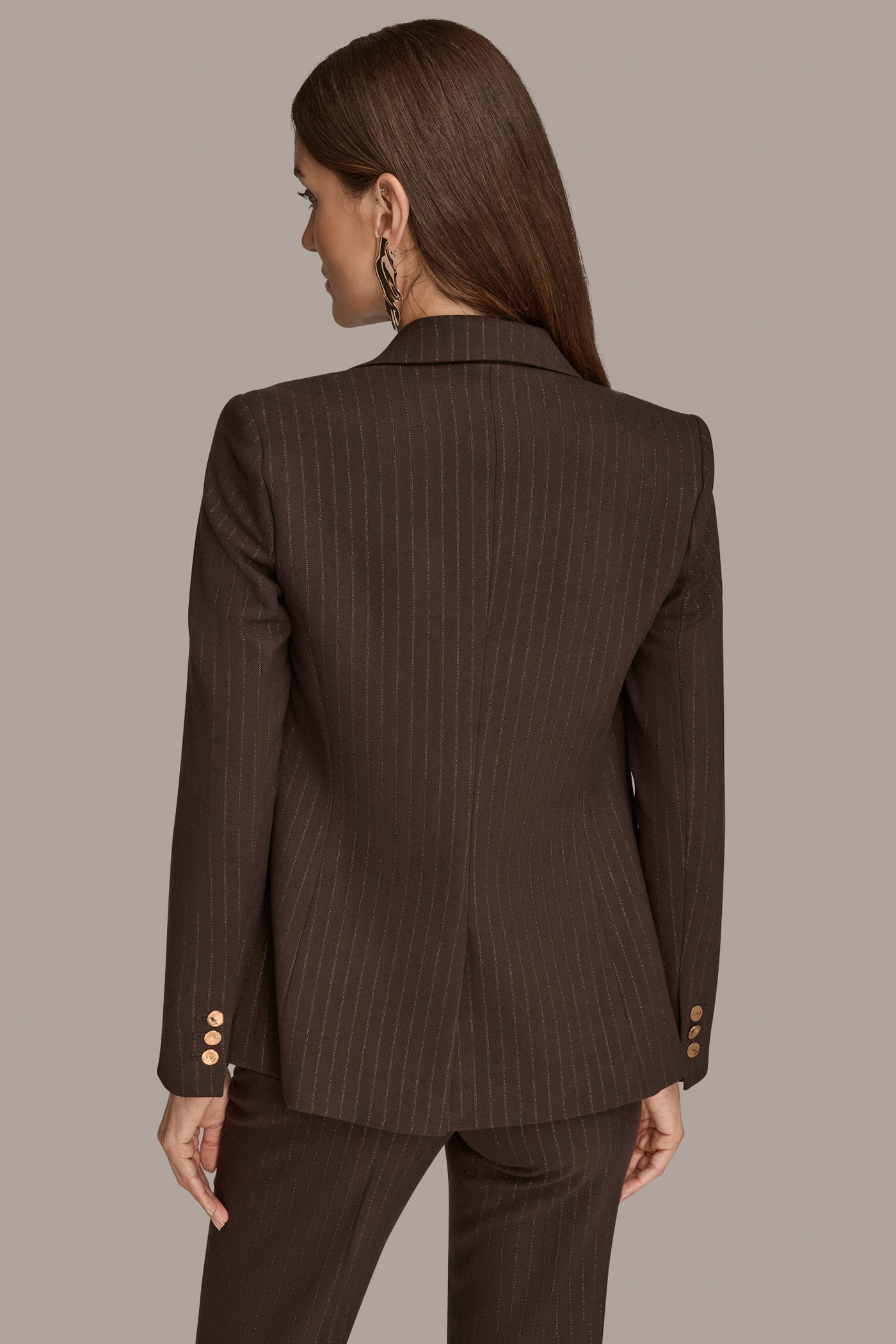 LUREX ONE BUTTON JACKET | View 2 | New Arrivals